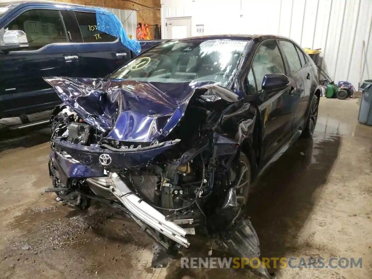 2 Photograph of a damaged car 5YFS4RCE2LP054869 TOYOTA COROLLA 2020