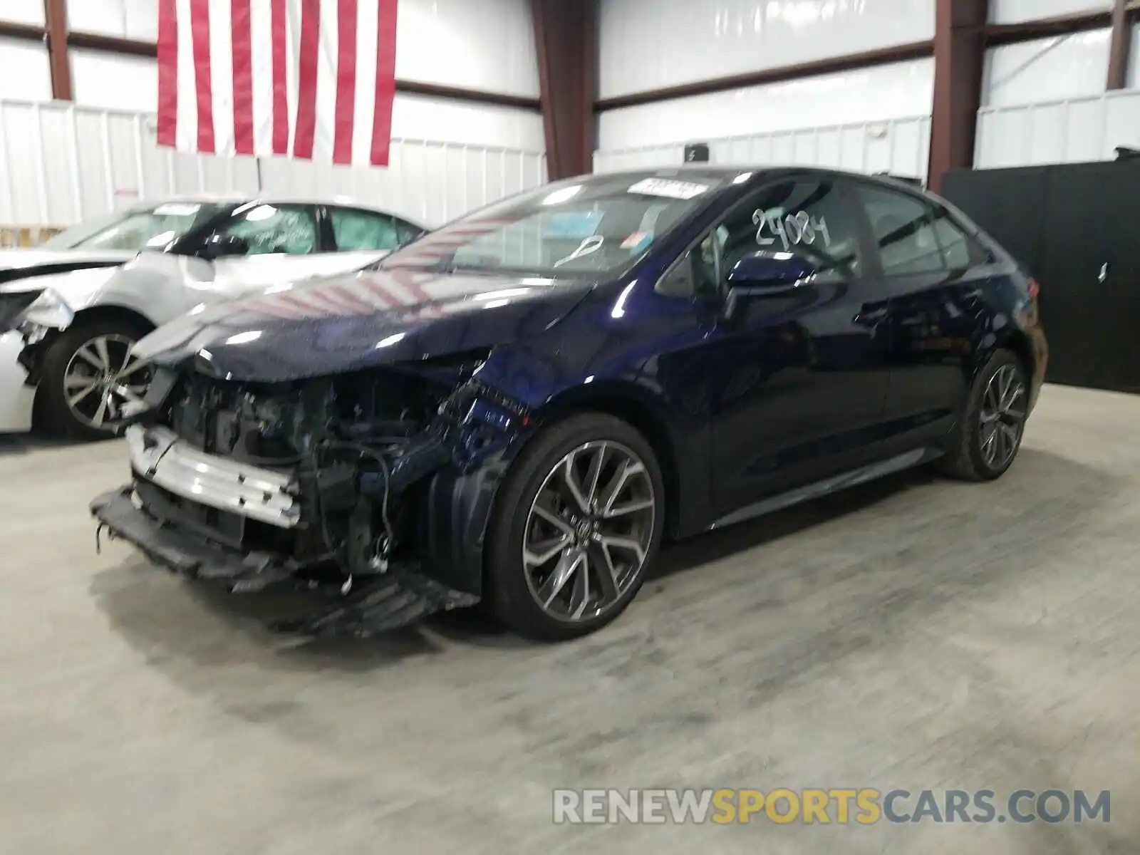 2 Photograph of a damaged car 5YFS4RCE3LP014428 TOYOTA COROLLA 2020