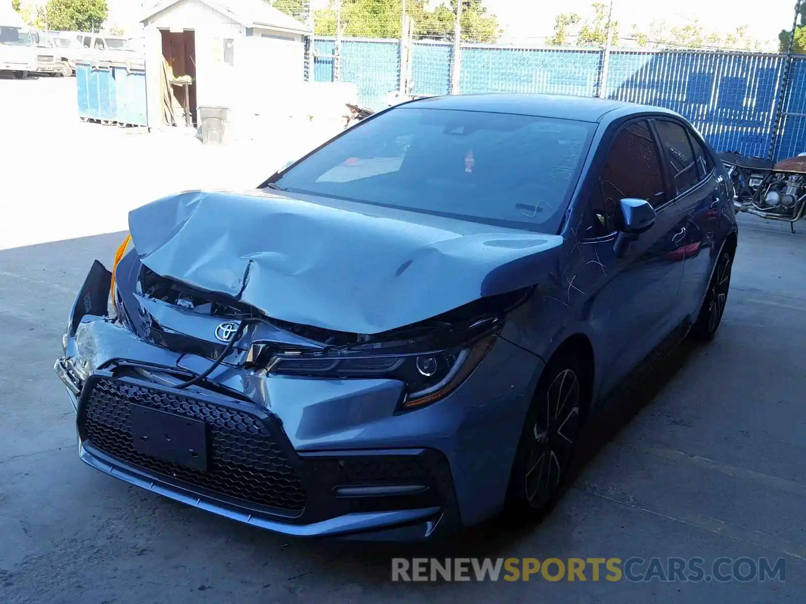 2 Photograph of a damaged car 5YFS4RCE3LP016180 TOYOTA COROLLA 2020