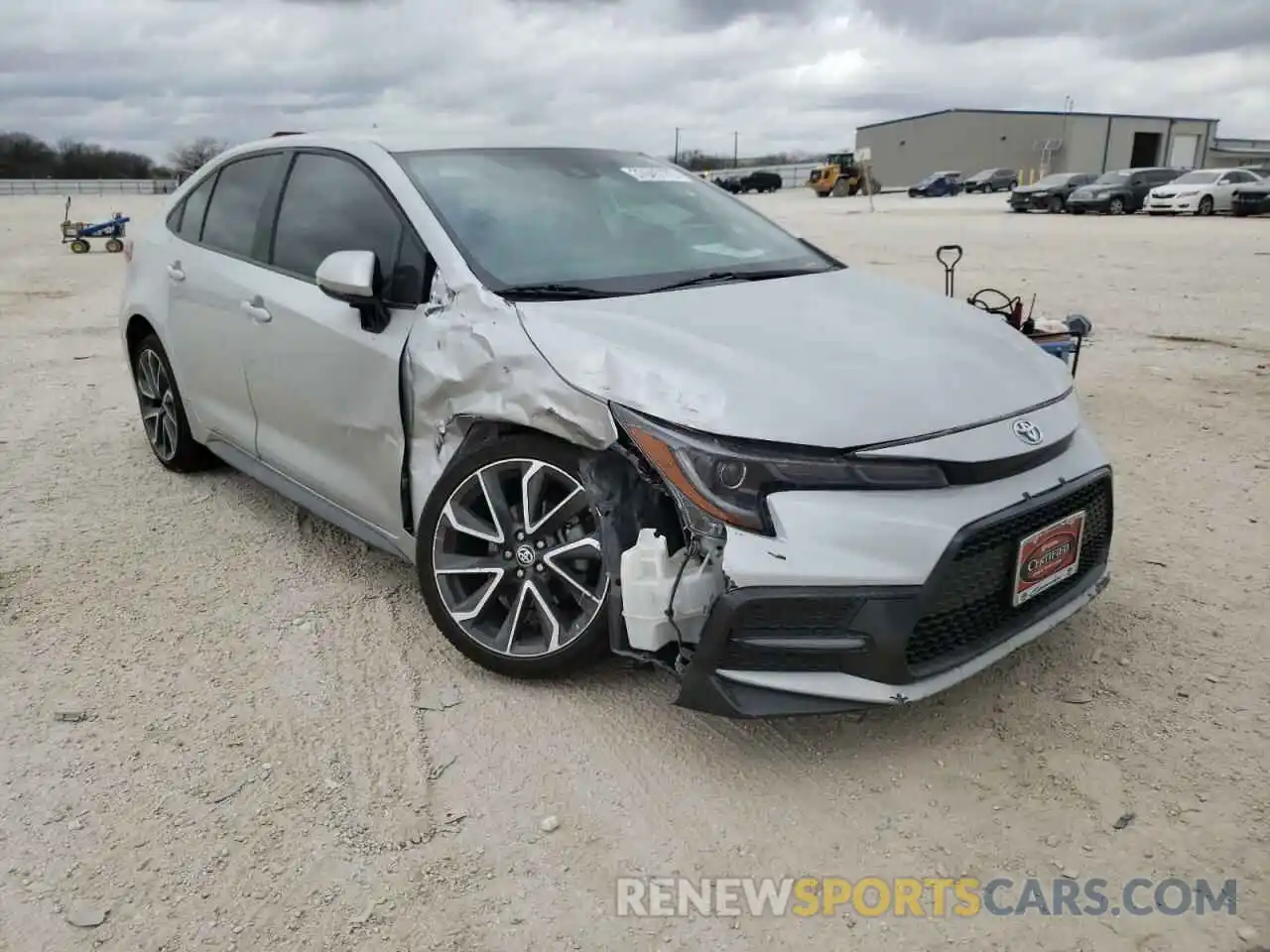 9 Photograph of a damaged car 5YFS4RCE3LP016468 TOYOTA COROLLA 2020