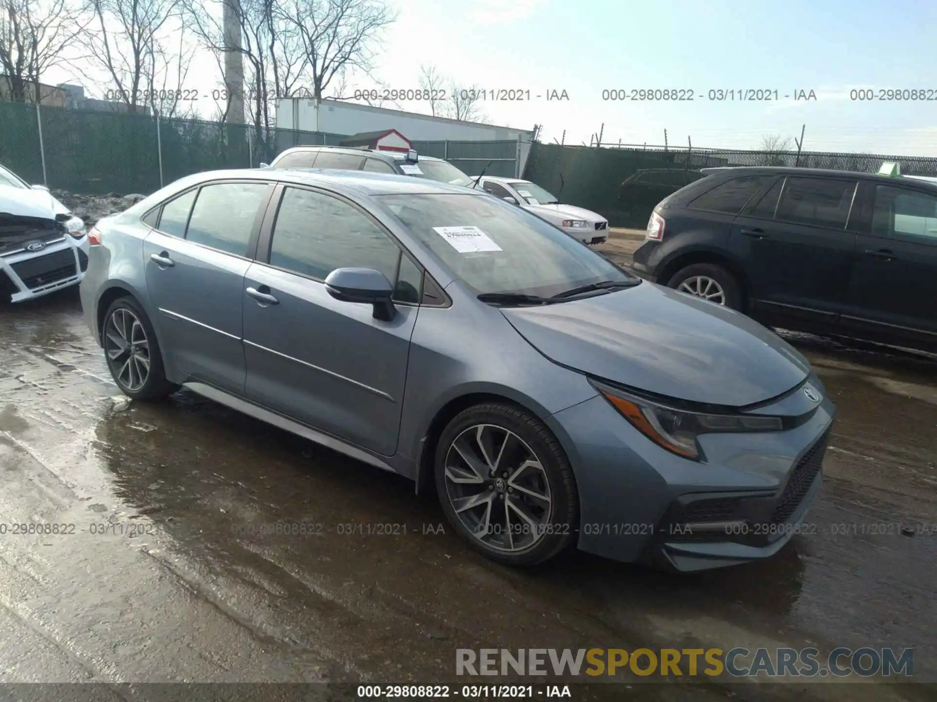 1 Photograph of a damaged car 5YFS4RCE3LP019046 TOYOTA COROLLA 2020