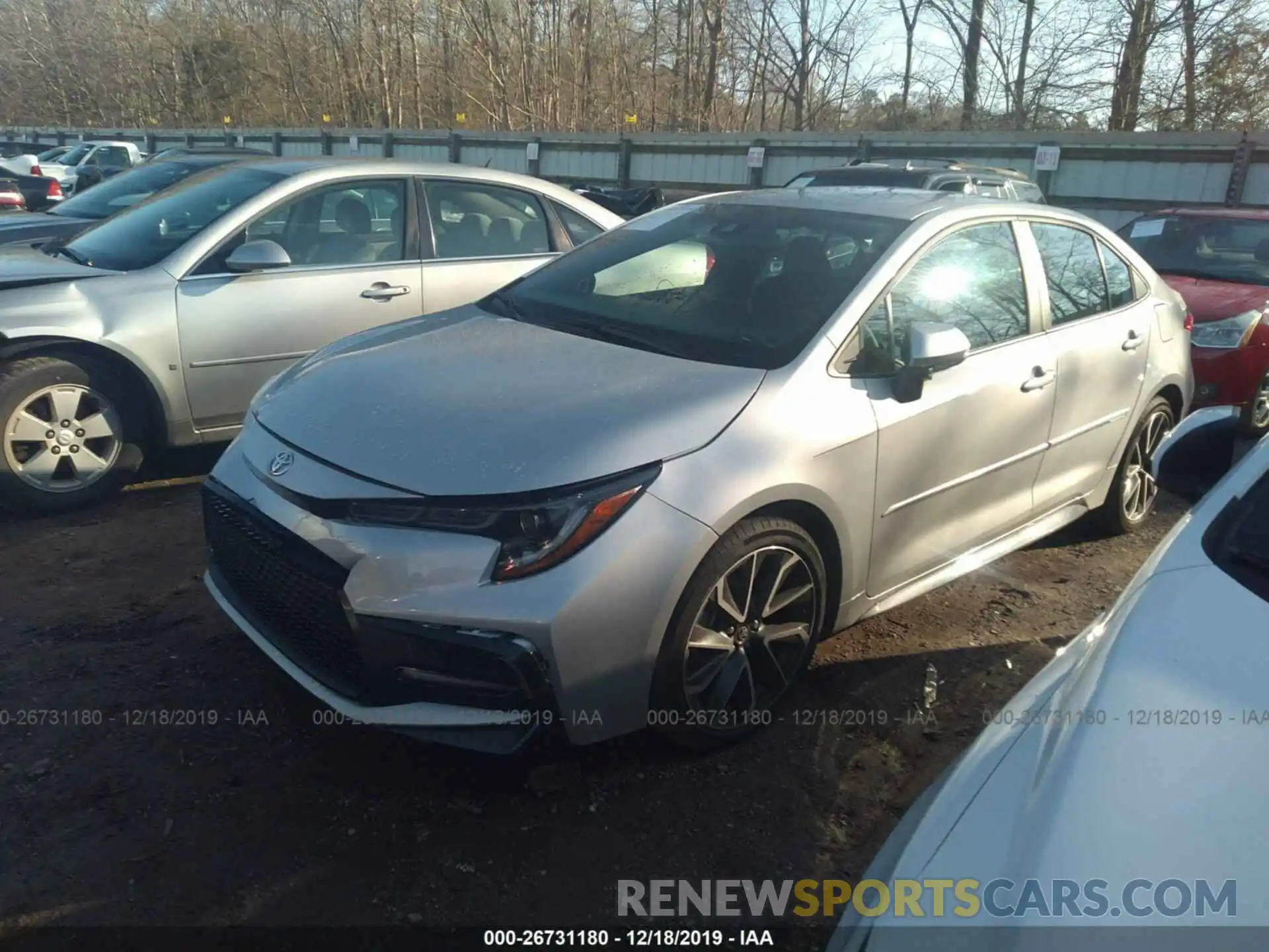 2 Photograph of a damaged car 5YFS4RCE3LP019824 TOYOTA COROLLA 2020