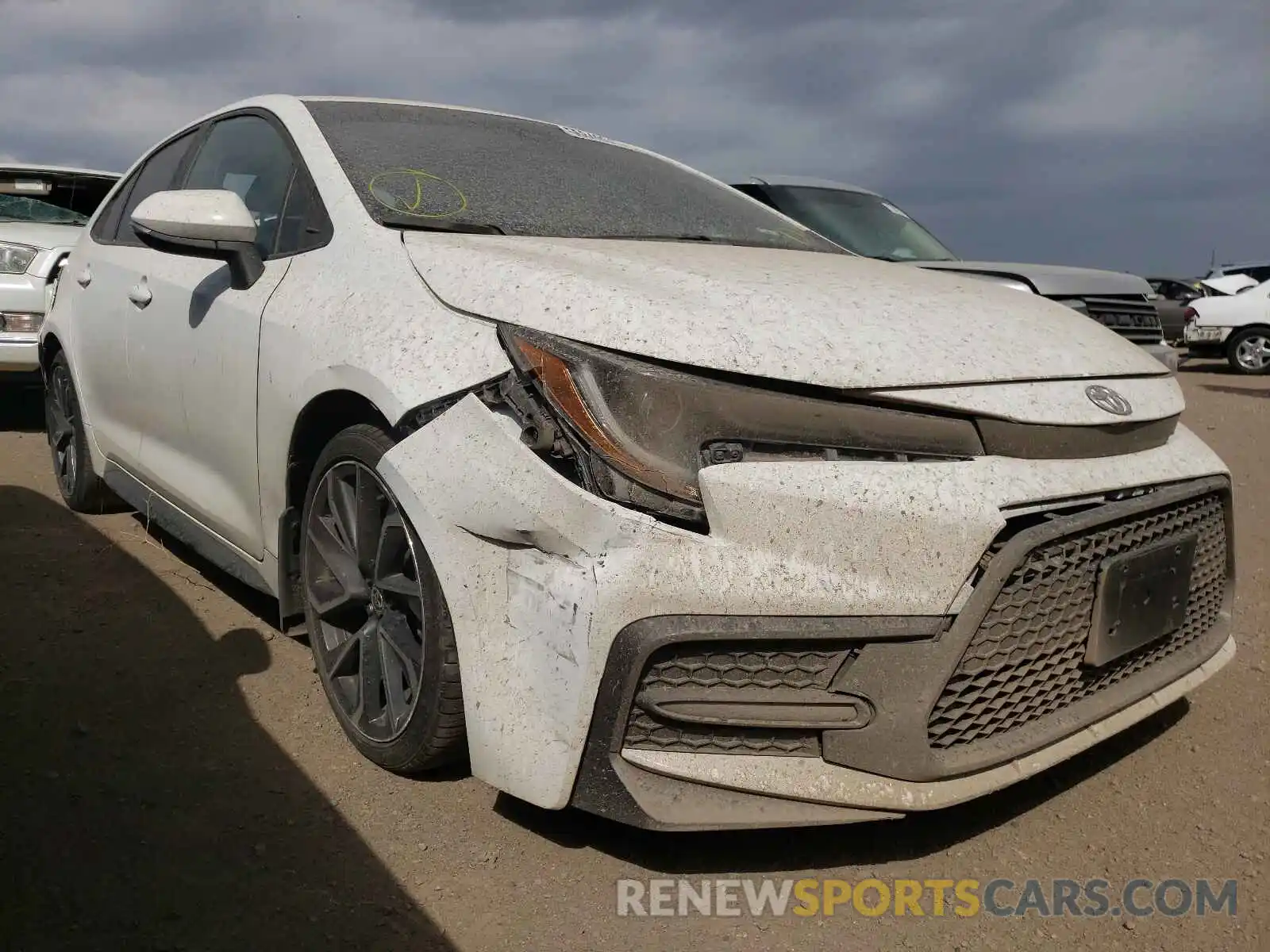 1 Photograph of a damaged car 5YFS4RCE3LP020357 TOYOTA COROLLA 2020