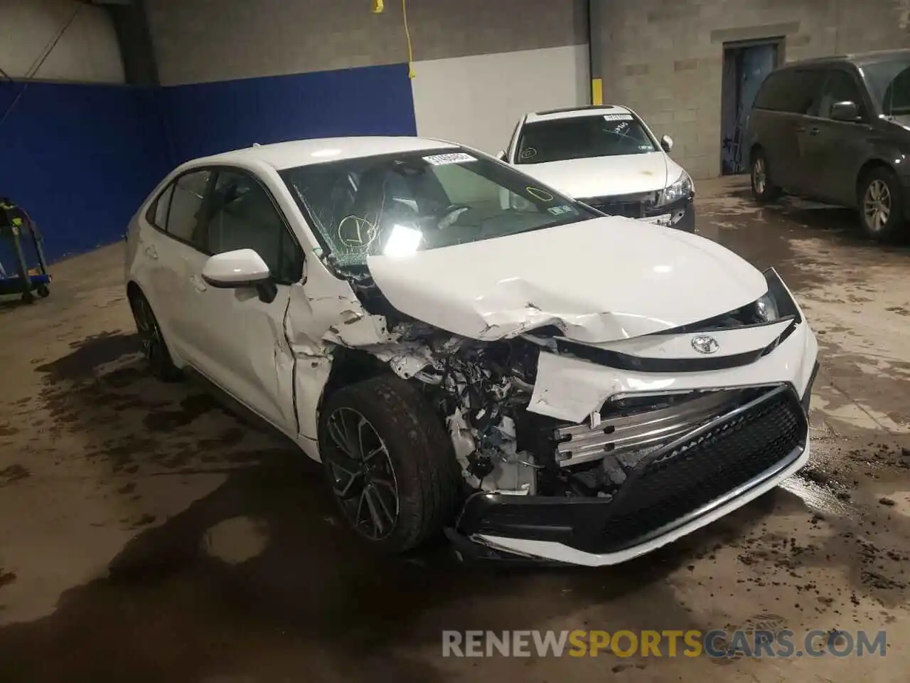 1 Photograph of a damaged car 5YFS4RCE3LP022268 TOYOTA COROLLA 2020