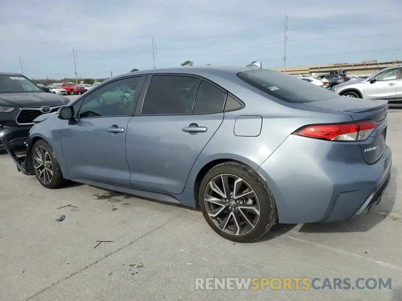 2 Photograph of a damaged car 5YFS4RCE3LP024019 TOYOTA COROLLA 2020