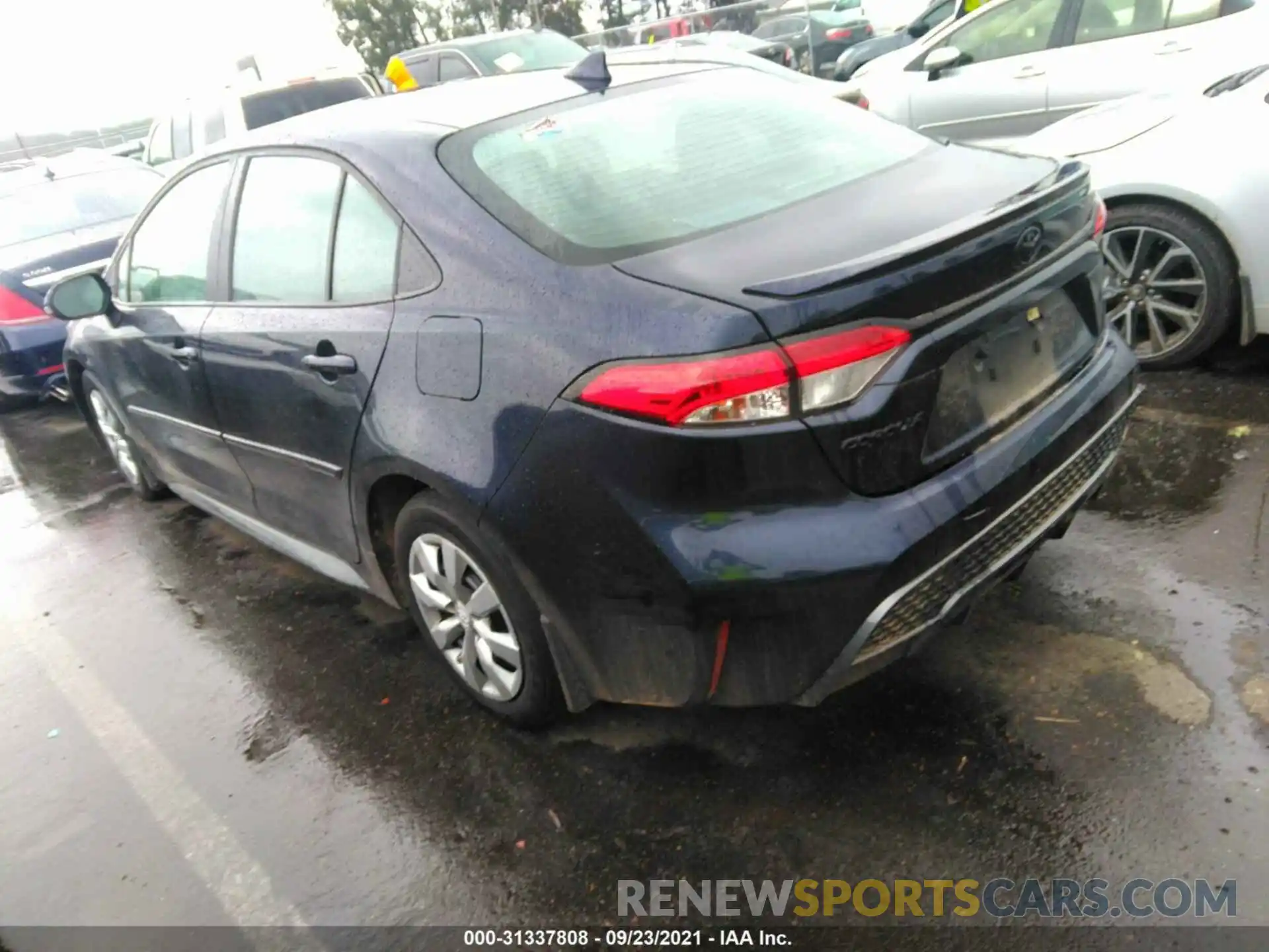 3 Photograph of a damaged car 5YFS4RCE3LP025106 TOYOTA COROLLA 2020