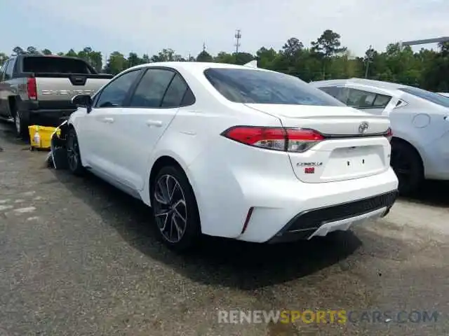 3 Photograph of a damaged car 5YFS4RCE3LP026028 TOYOTA COROLLA 2020