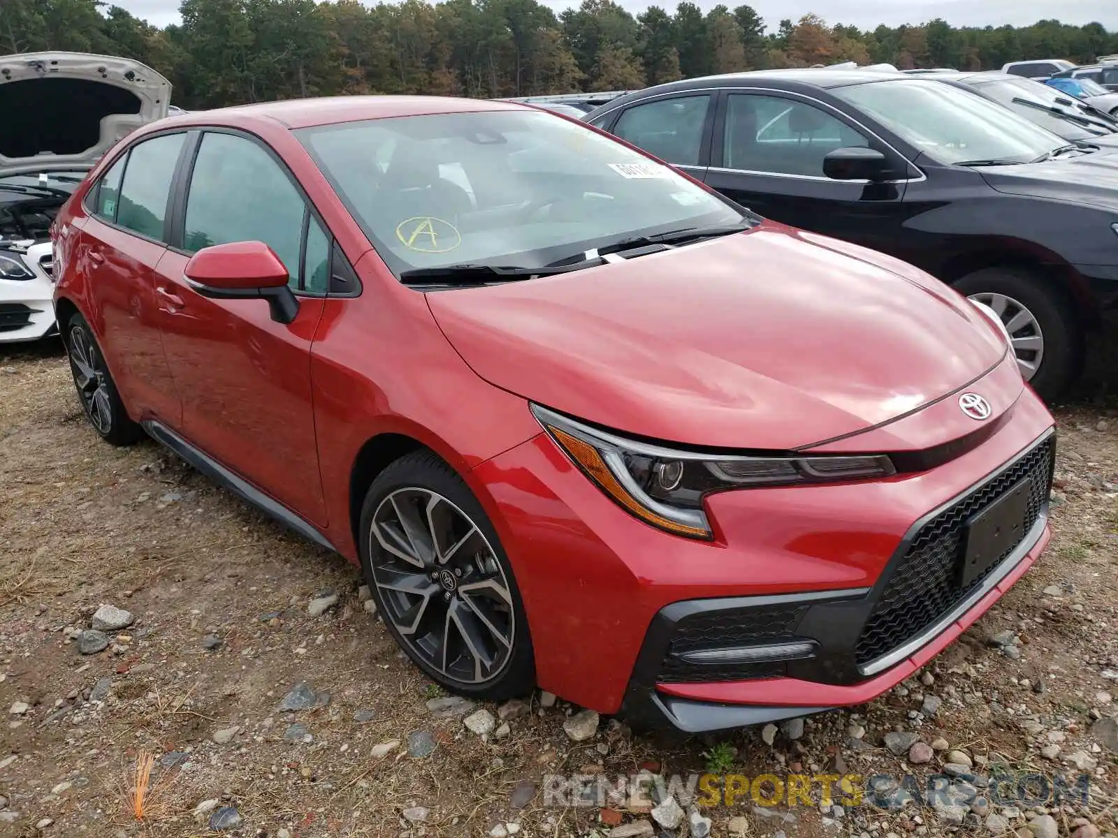 1 Photograph of a damaged car 5YFS4RCE3LP026661 TOYOTA COROLLA 2020