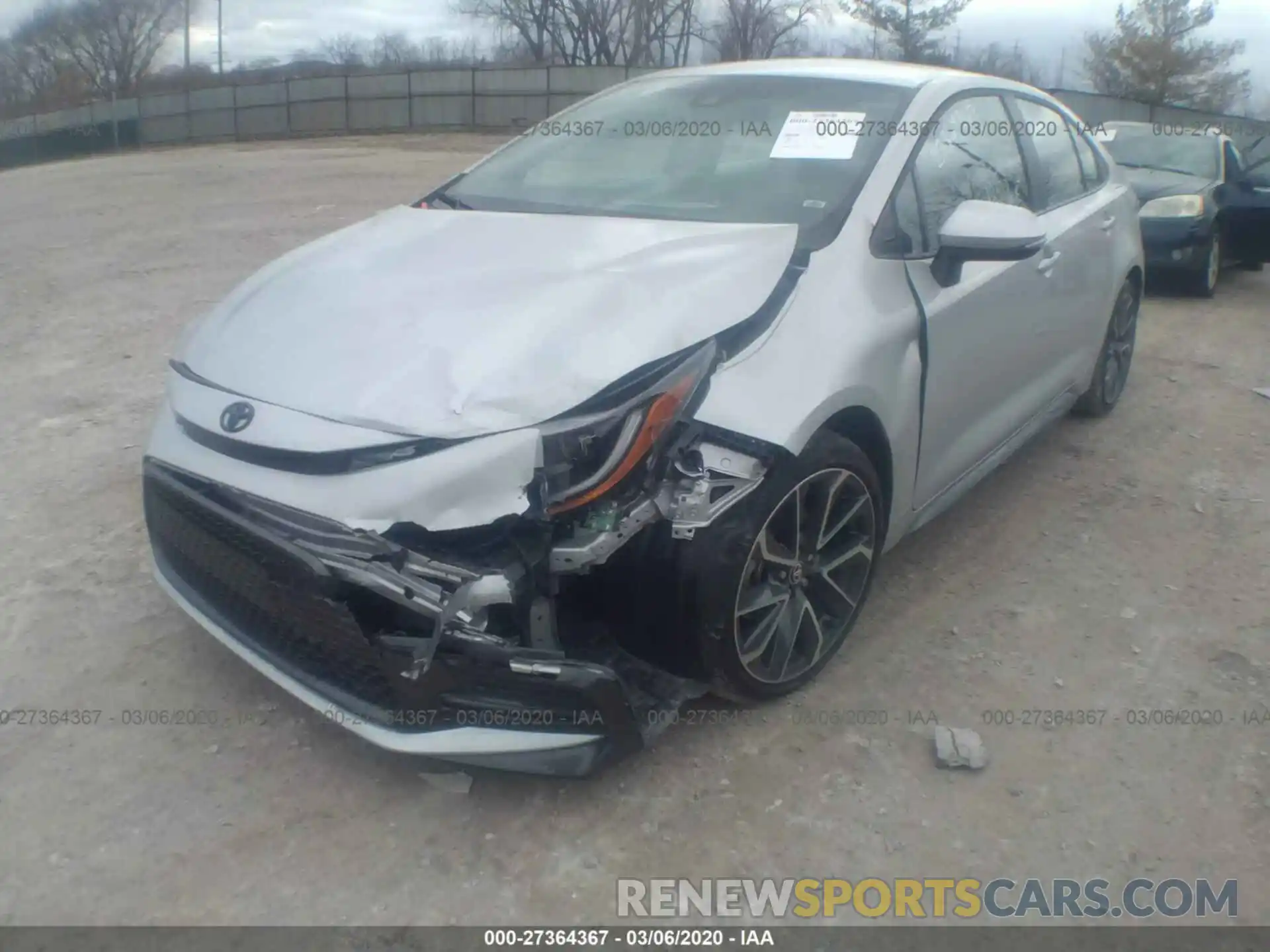 6 Photograph of a damaged car 5YFS4RCE3LP026806 TOYOTA COROLLA 2020