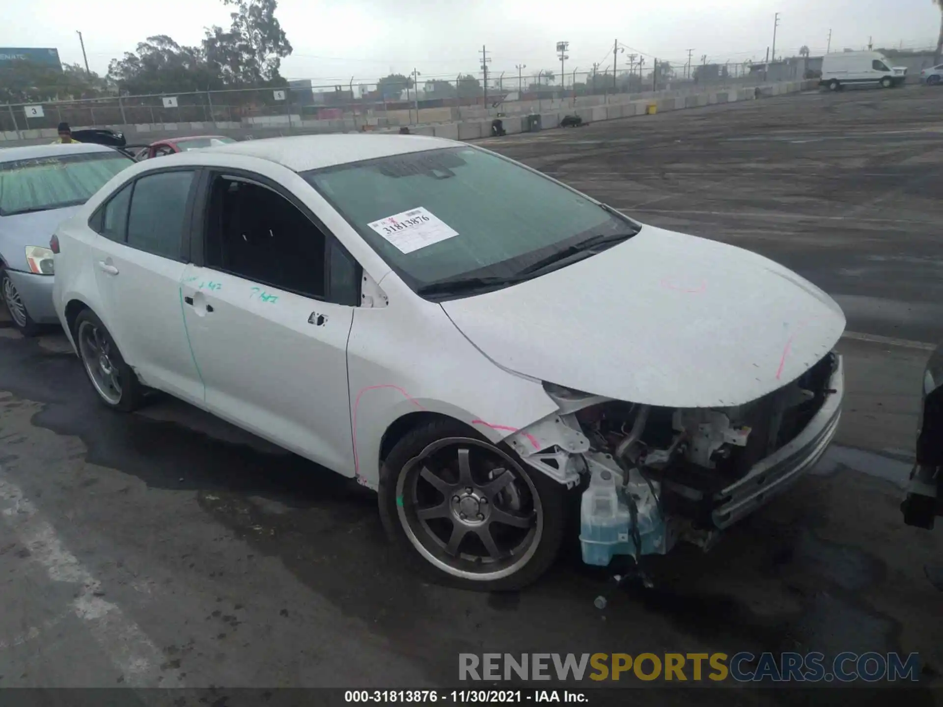 1 Photograph of a damaged car 5YFS4RCE3LP029320 TOYOTA COROLLA 2020