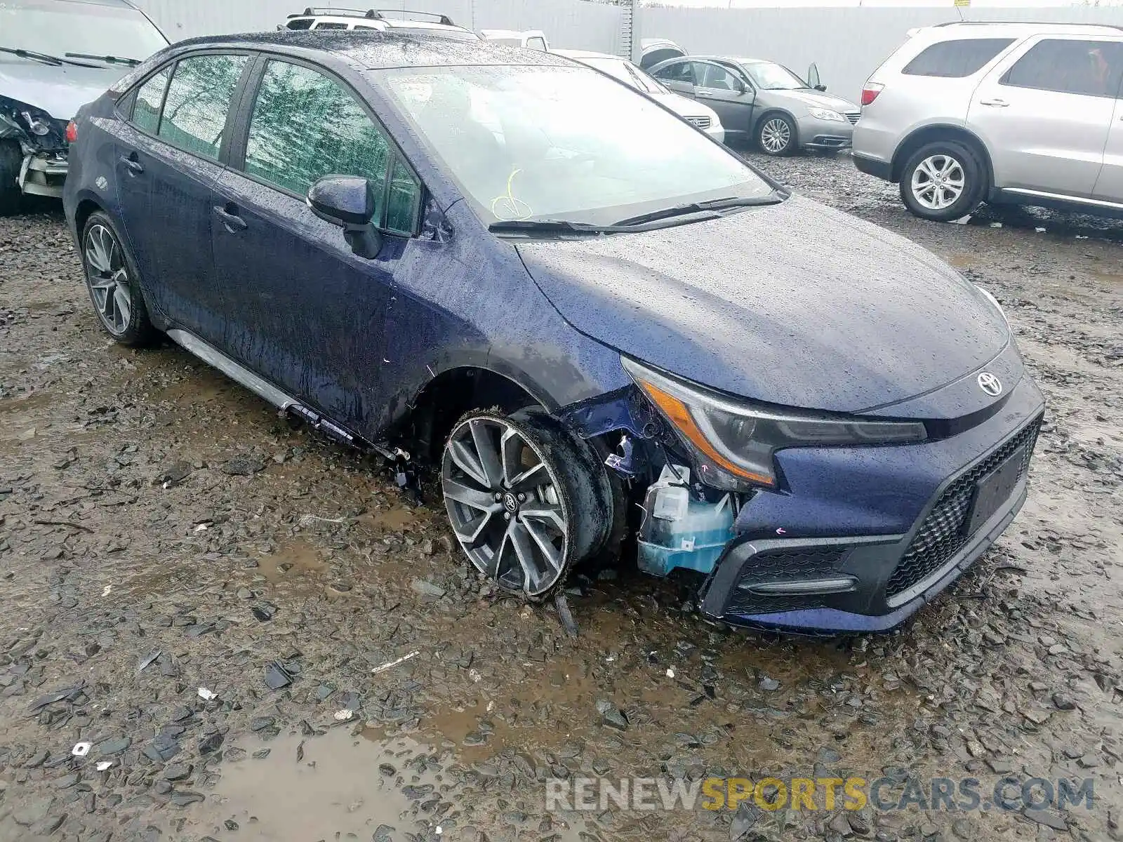 1 Photograph of a damaged car 5YFS4RCE3LP029673 TOYOTA COROLLA 2020