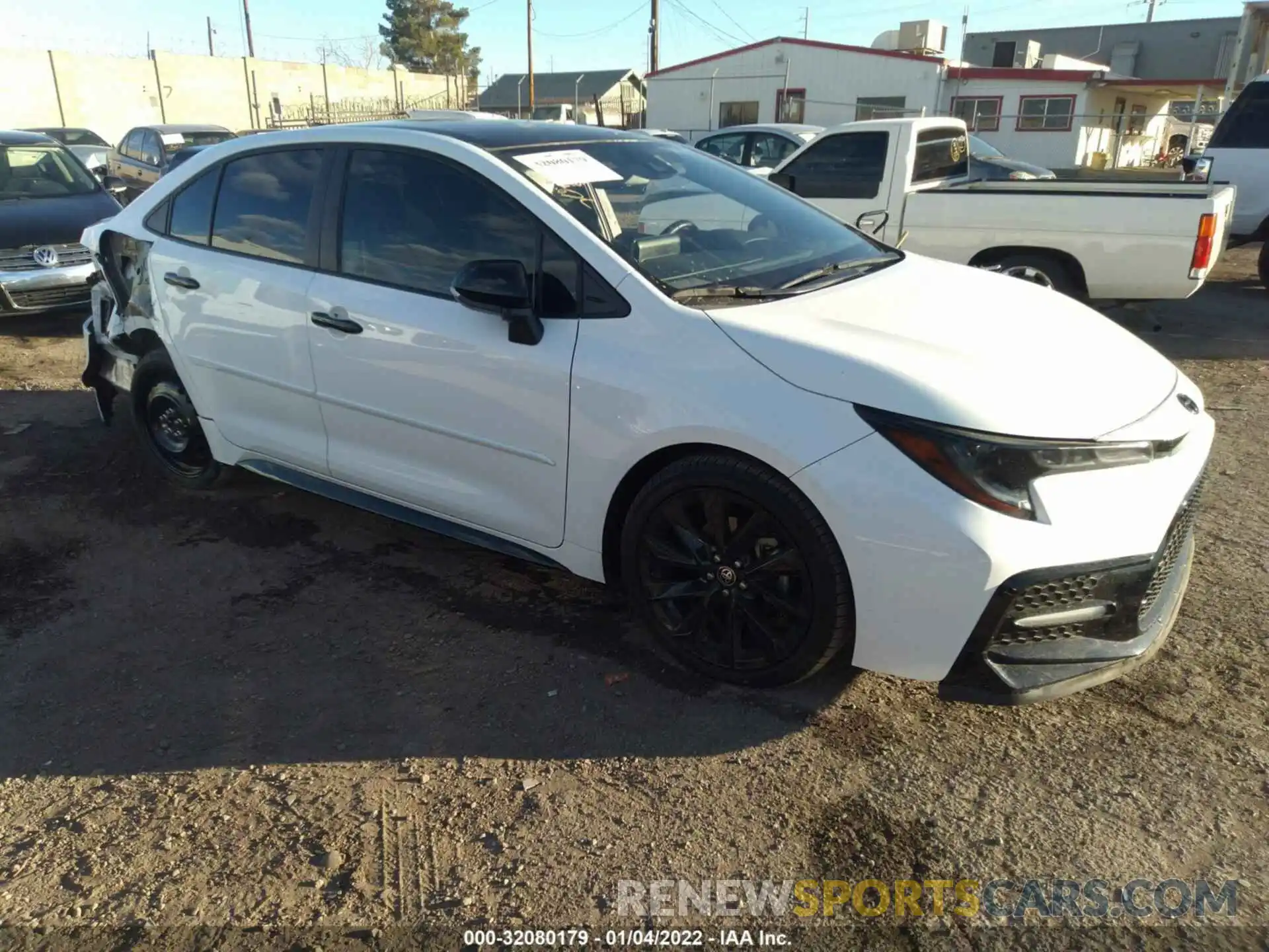 1 Photograph of a damaged car 5YFS4RCE3LP029799 TOYOTA COROLLA 2020