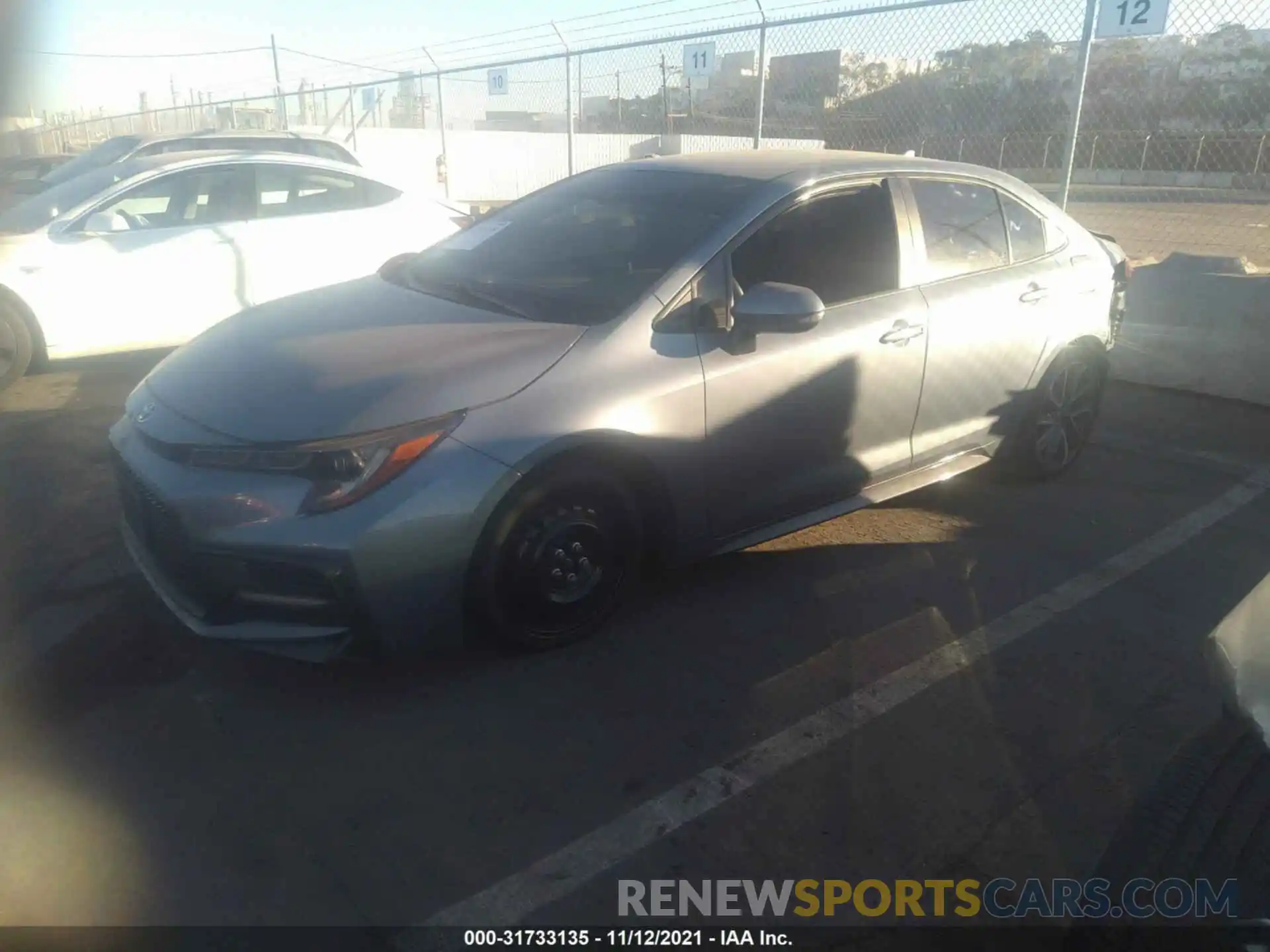 2 Photograph of a damaged car 5YFS4RCE3LP032766 TOYOTA COROLLA 2020