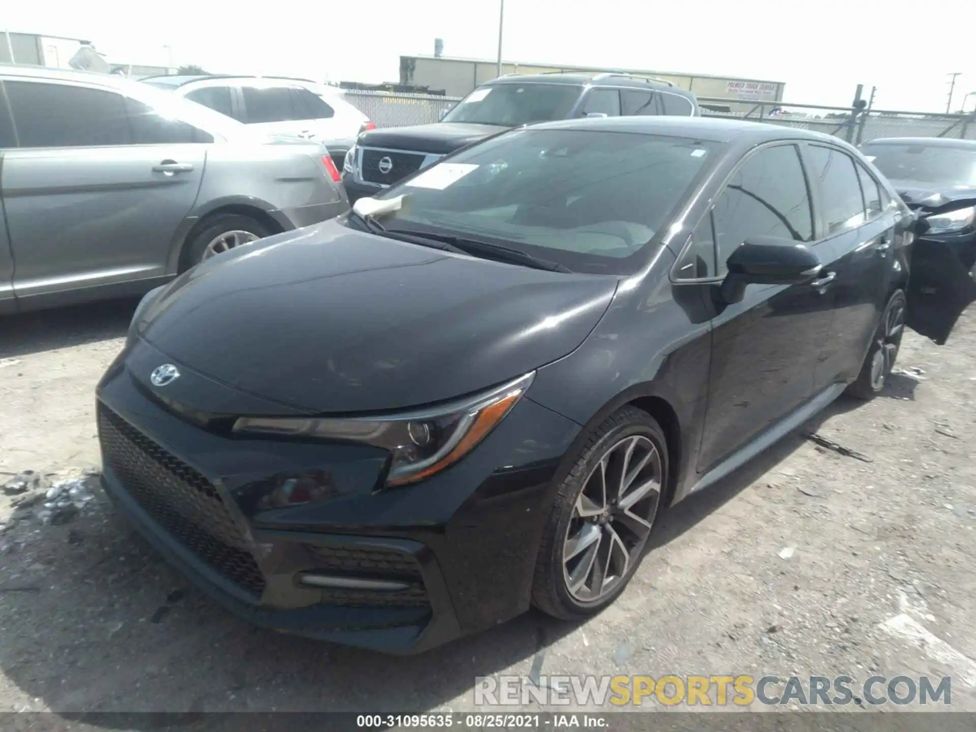 2 Photograph of a damaged car 5YFS4RCE3LP034520 TOYOTA COROLLA 2020