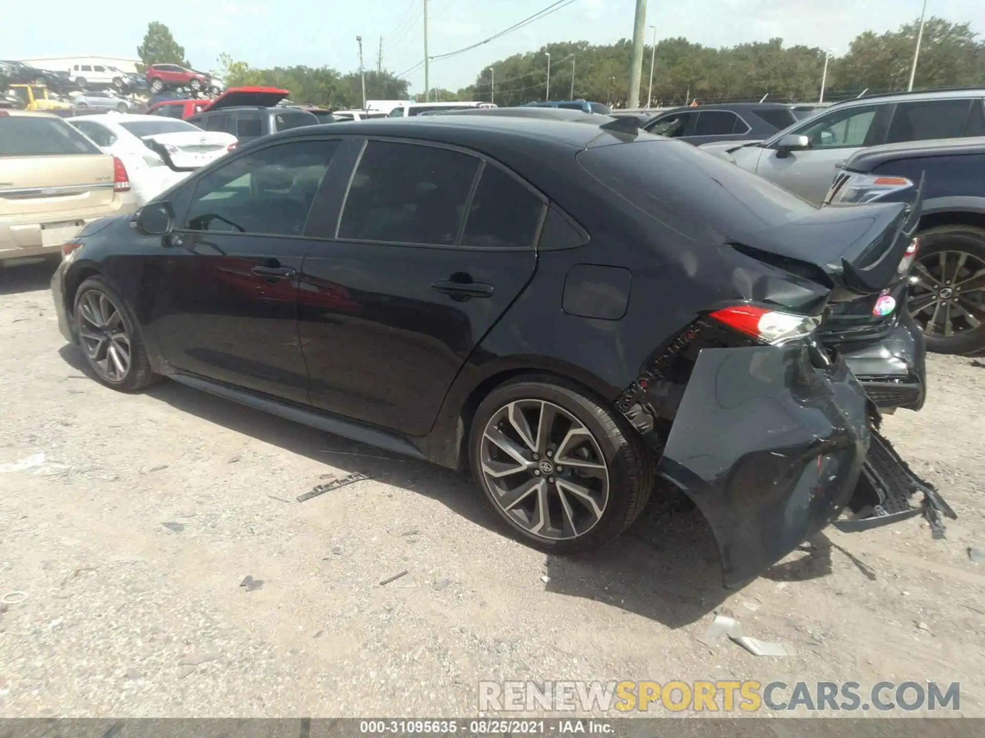 3 Photograph of a damaged car 5YFS4RCE3LP034520 TOYOTA COROLLA 2020