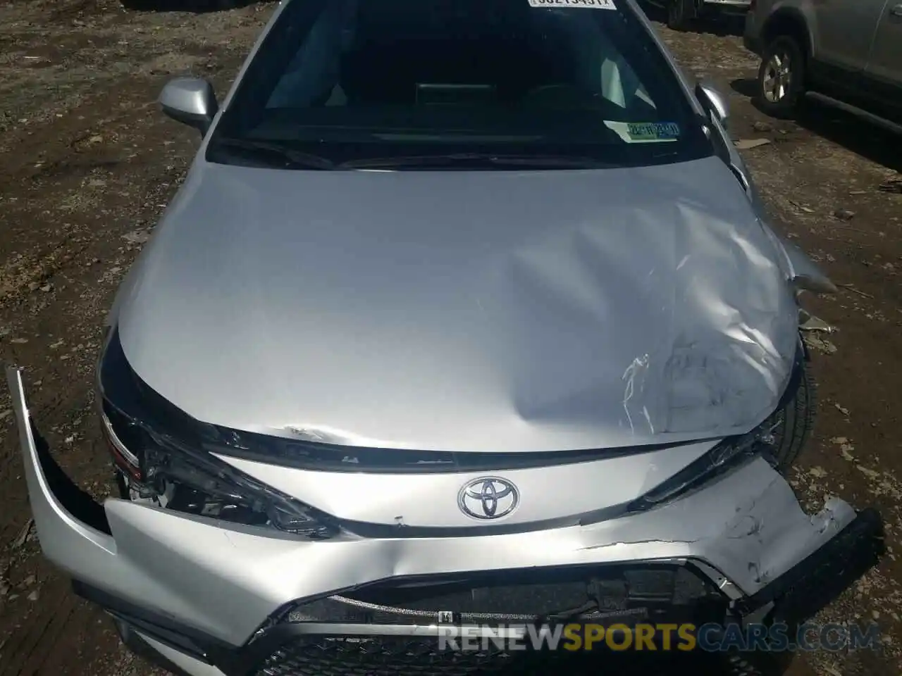 7 Photograph of a damaged car 5YFS4RCE3LP035358 TOYOTA COROLLA 2020