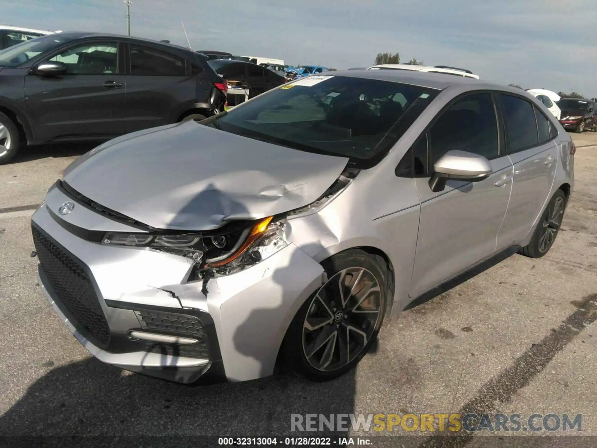 6 Photograph of a damaged car 5YFS4RCE3LP036221 TOYOTA COROLLA 2020