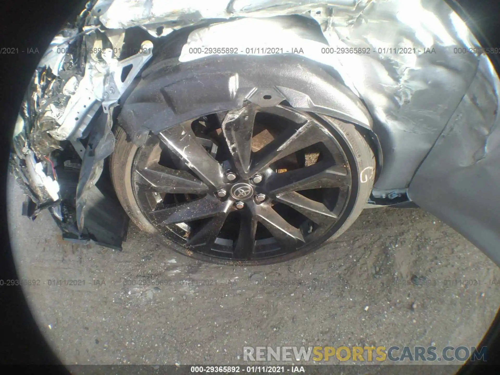 12 Photograph of a damaged car 5YFS4RCE3LP038082 TOYOTA COROLLA 2020