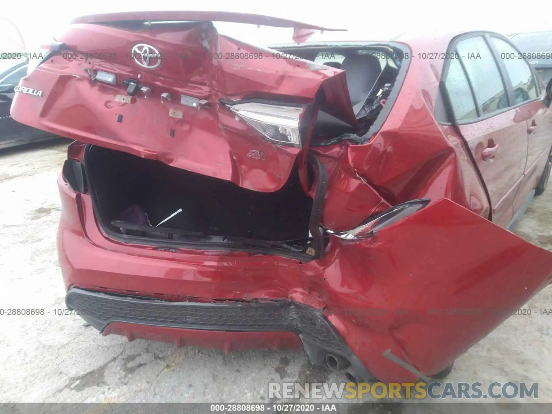 6 Photograph of a damaged car 5YFS4RCE3LP039149 TOYOTA COROLLA 2020