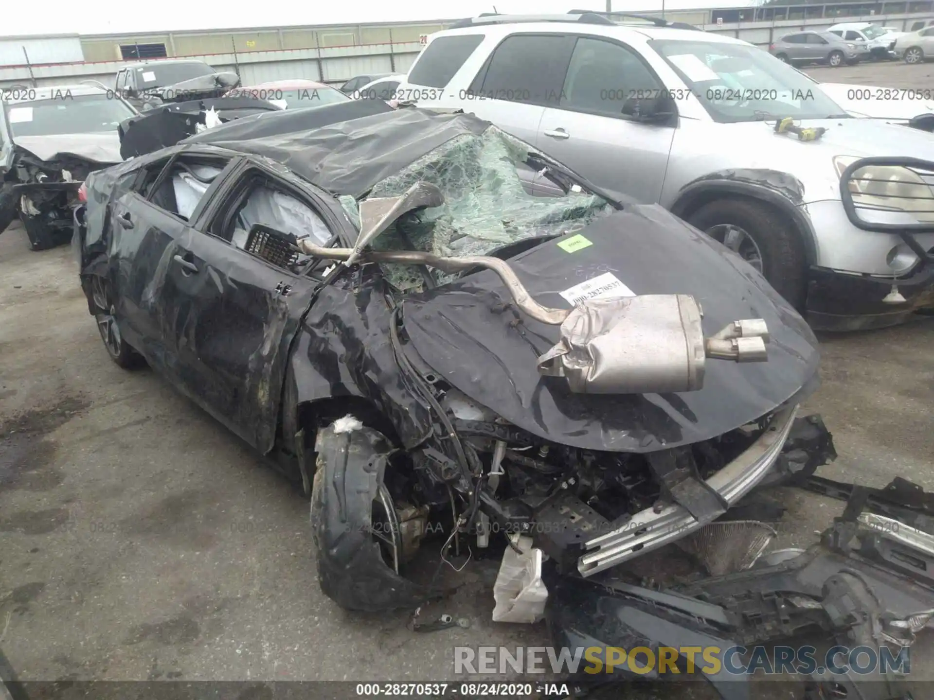 1 Фотография поврежденного автомобиля 5YFS4RCE3LP041807 TOYOTA COROLLA 2020