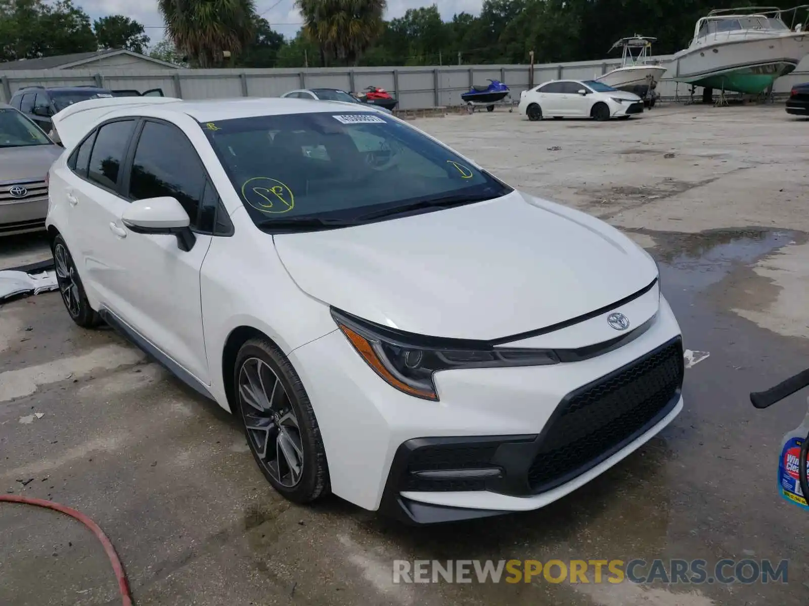 1 Photograph of a damaged car 5YFS4RCE3LP041922 TOYOTA COROLLA 2020