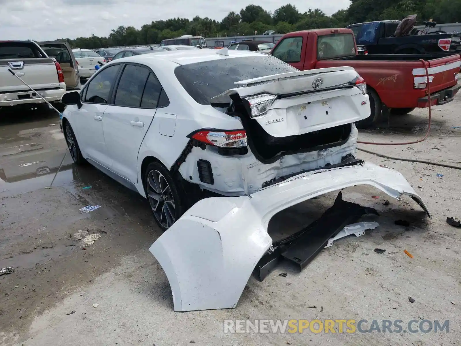 3 Photograph of a damaged car 5YFS4RCE3LP041922 TOYOTA COROLLA 2020