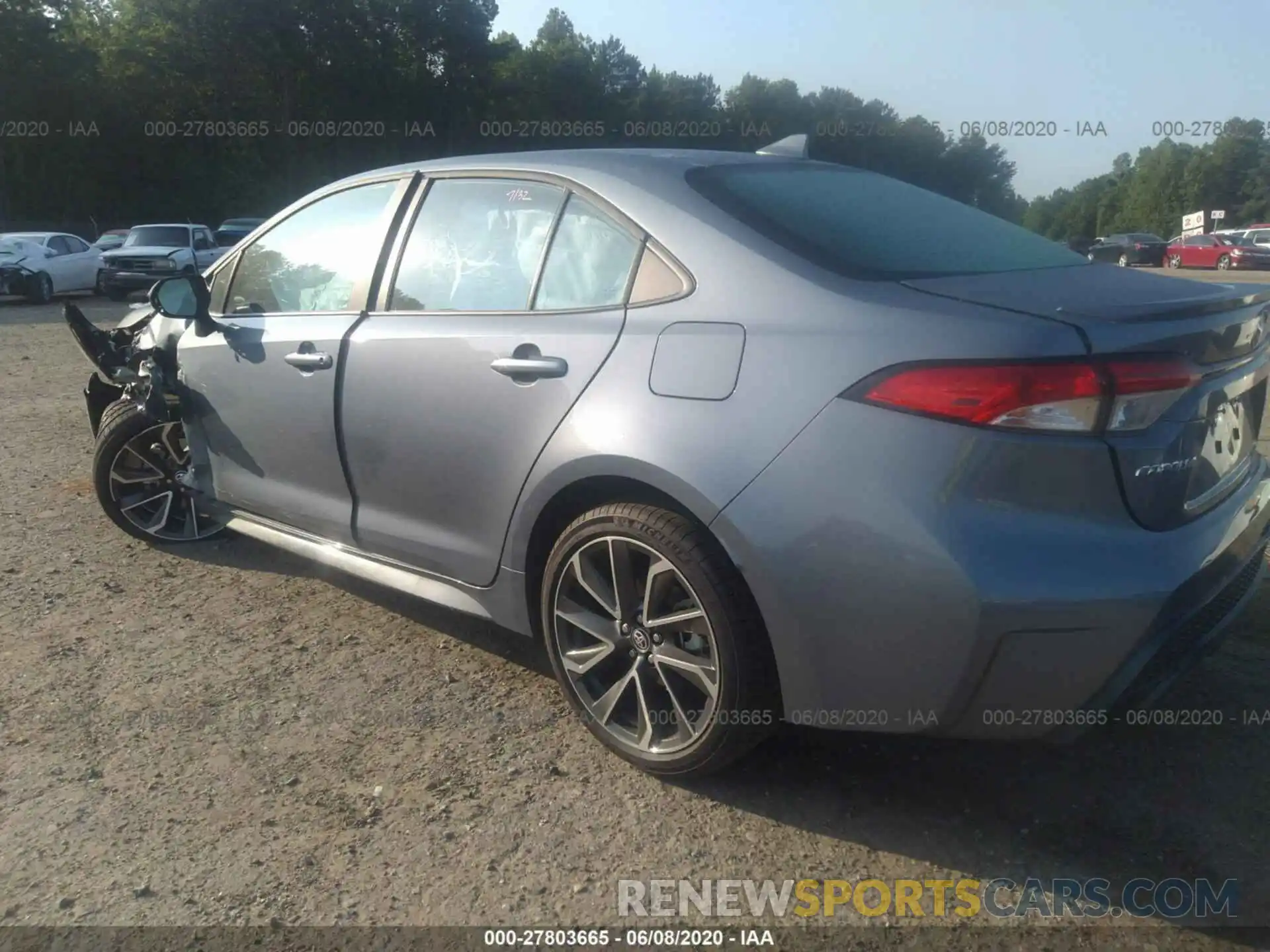 3 Photograph of a damaged car 5YFS4RCE3LP042133 TOYOTA COROLLA 2020