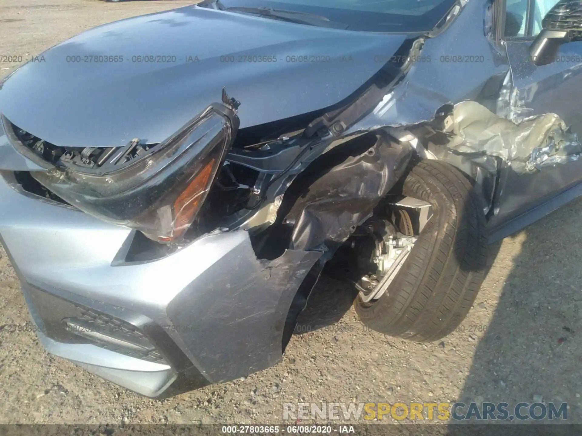 6 Photograph of a damaged car 5YFS4RCE3LP042133 TOYOTA COROLLA 2020