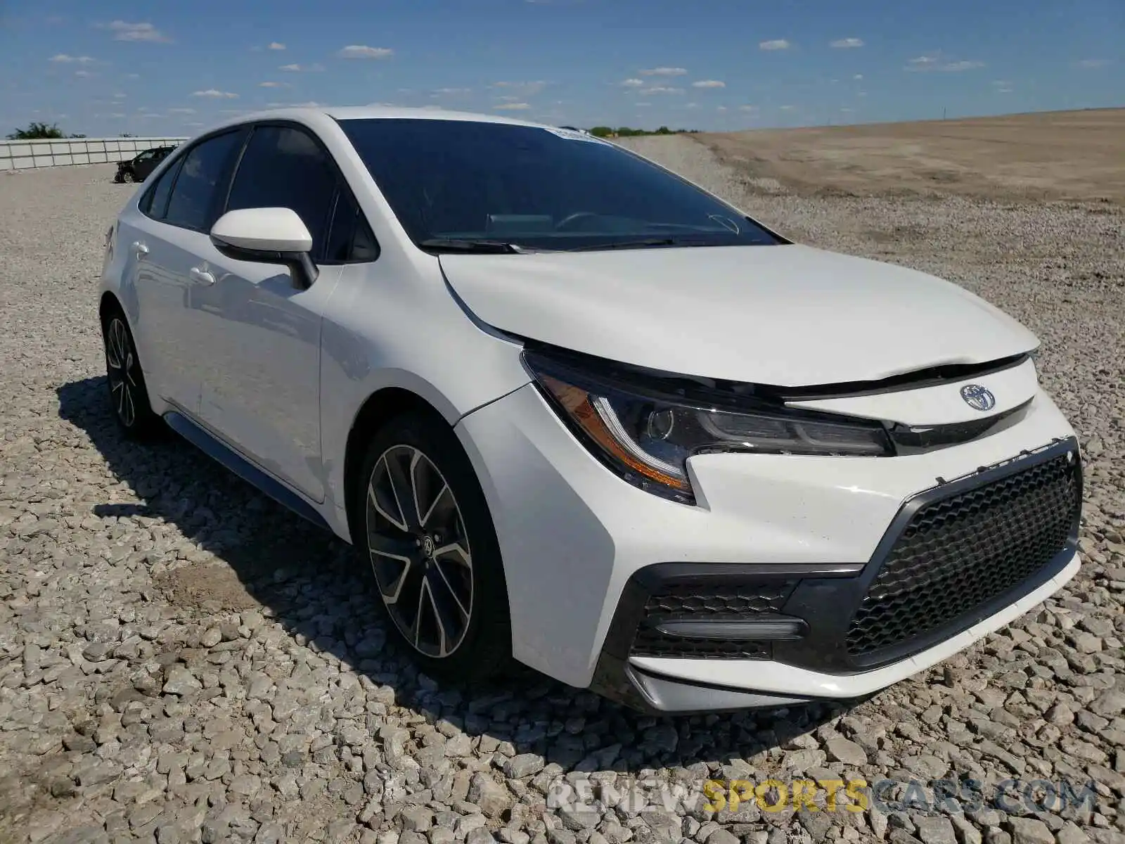 1 Photograph of a damaged car 5YFS4RCE3LP042553 TOYOTA COROLLA 2020