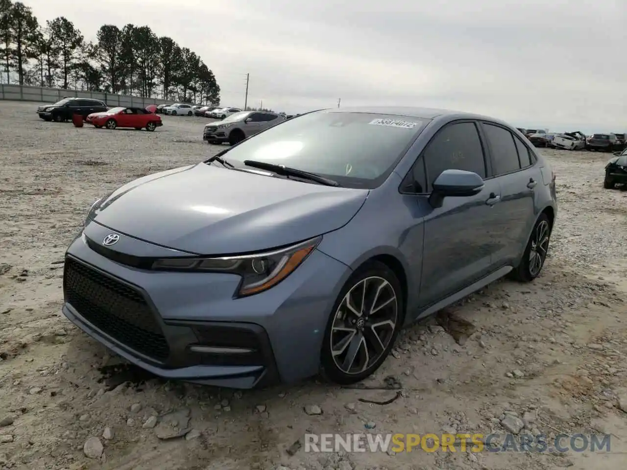 2 Photograph of a damaged car 5YFS4RCE3LP043217 TOYOTA COROLLA 2020