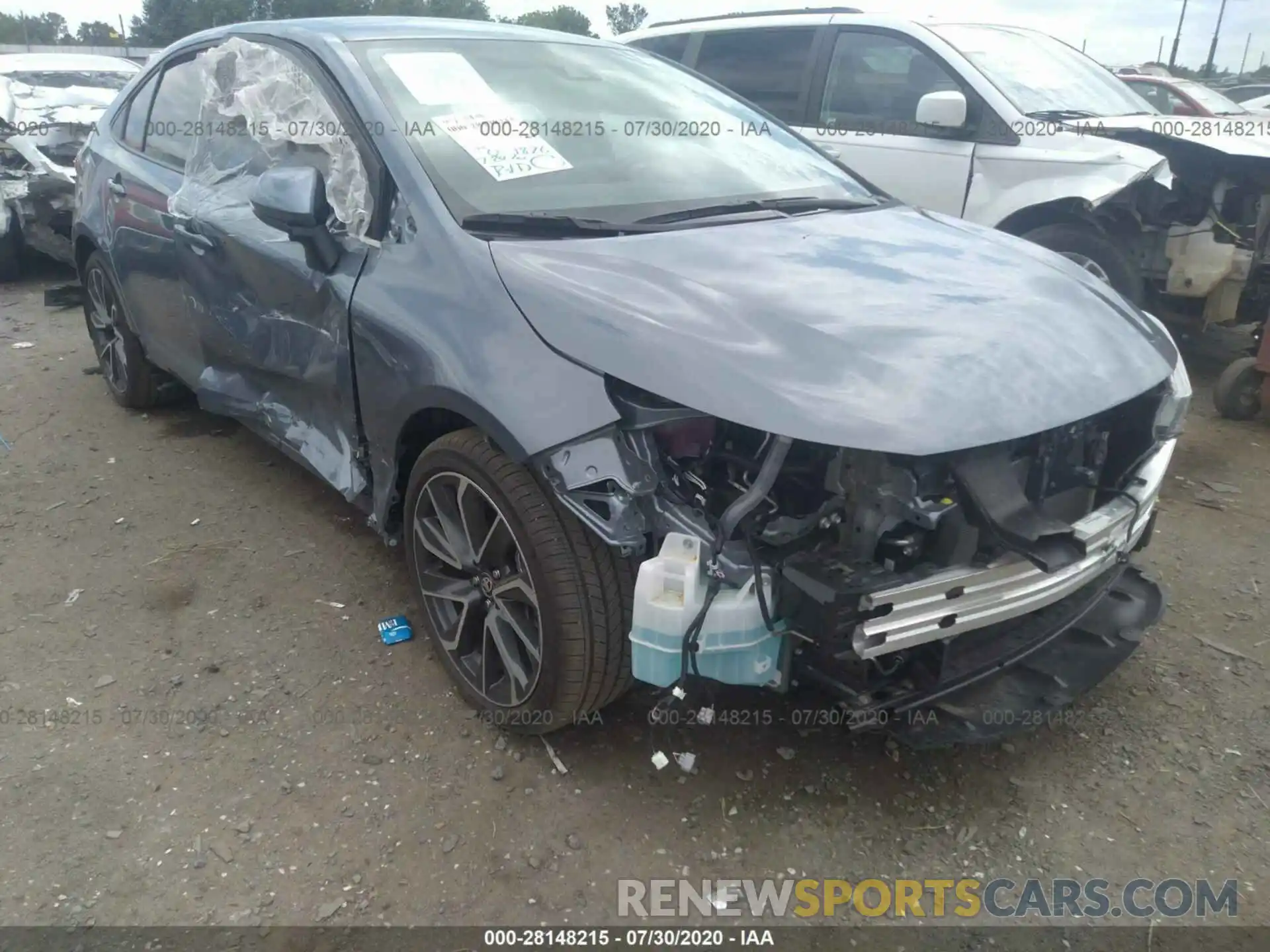 6 Photograph of a damaged car 5YFS4RCE3LP043878 TOYOTA COROLLA 2020