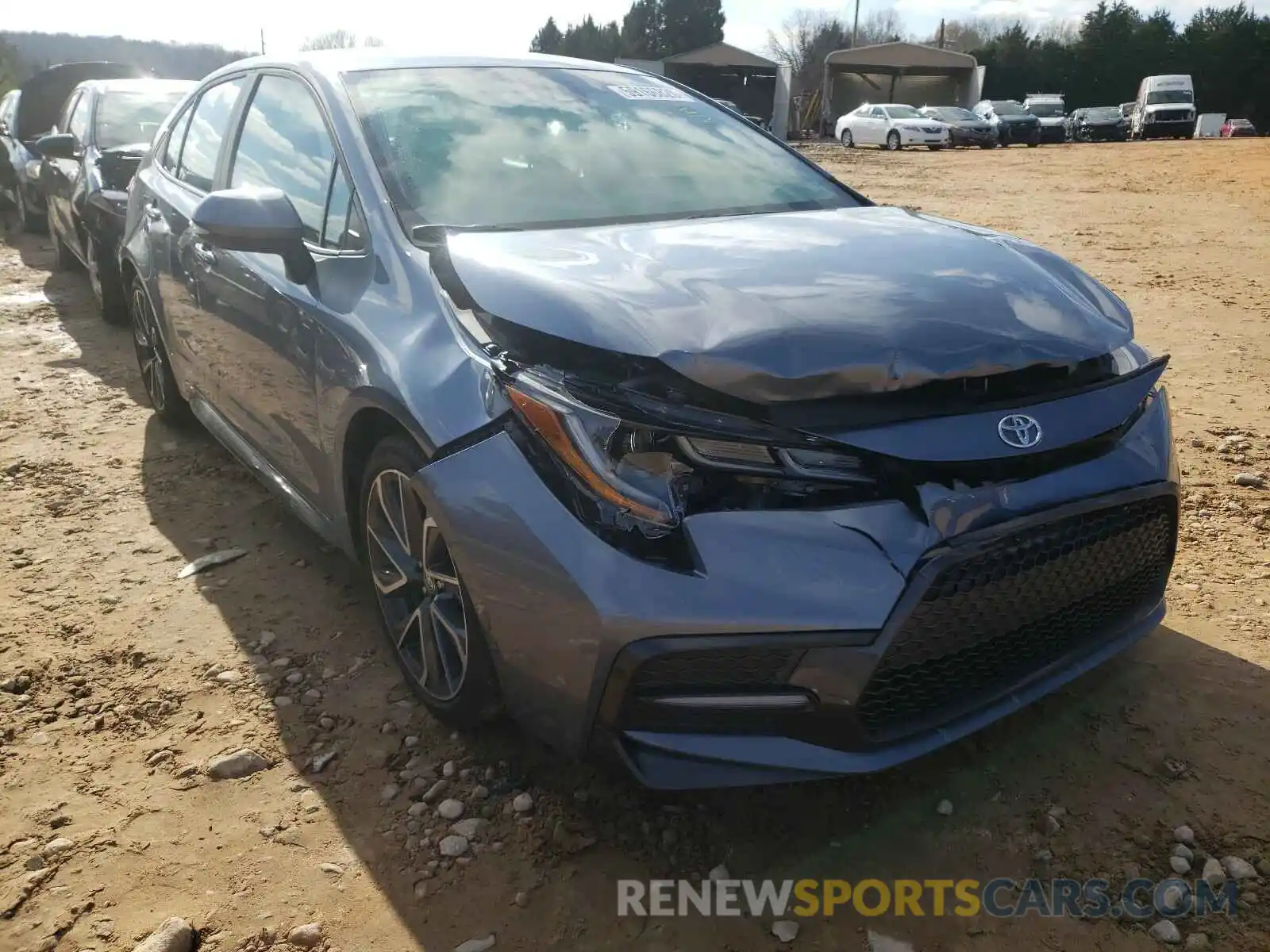 9 Photograph of a damaged car 5YFS4RCE3LP044075 TOYOTA COROLLA 2020