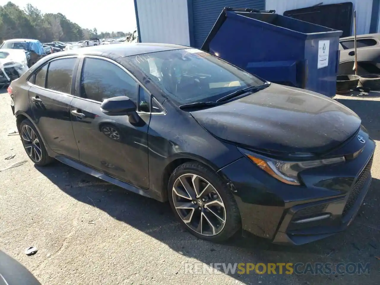 1 Photograph of a damaged car 5YFS4RCE3LP046764 TOYOTA COROLLA 2020