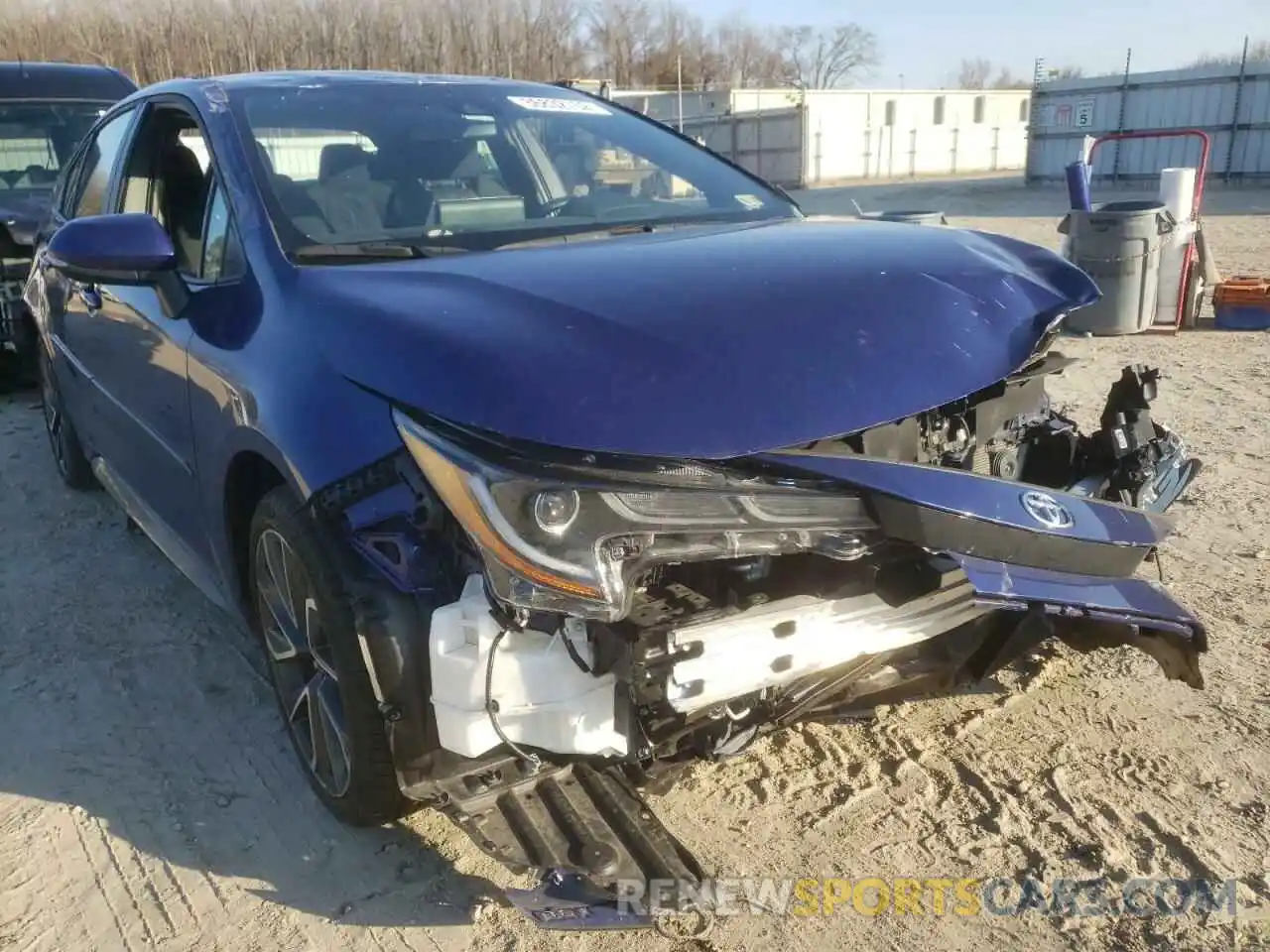 1 Photograph of a damaged car 5YFS4RCE3LP047459 TOYOTA COROLLA 2020