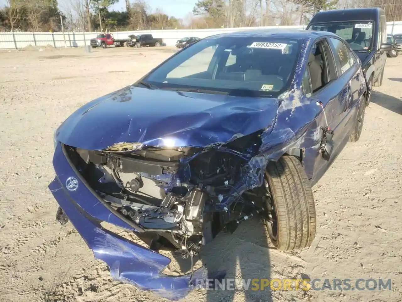 2 Photograph of a damaged car 5YFS4RCE3LP047459 TOYOTA COROLLA 2020