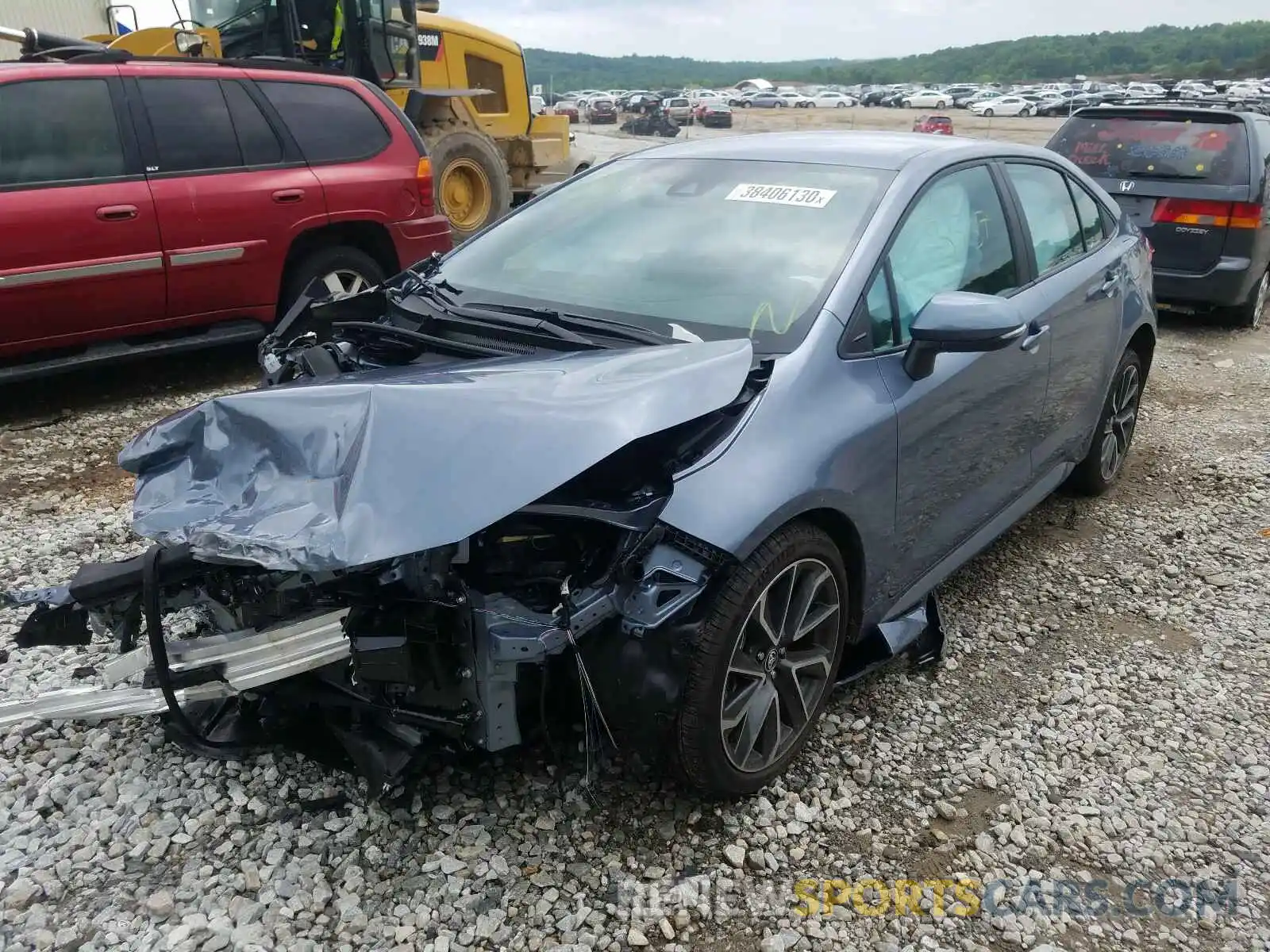 2 Photograph of a damaged car 5YFS4RCE3LP047879 TOYOTA COROLLA 2020