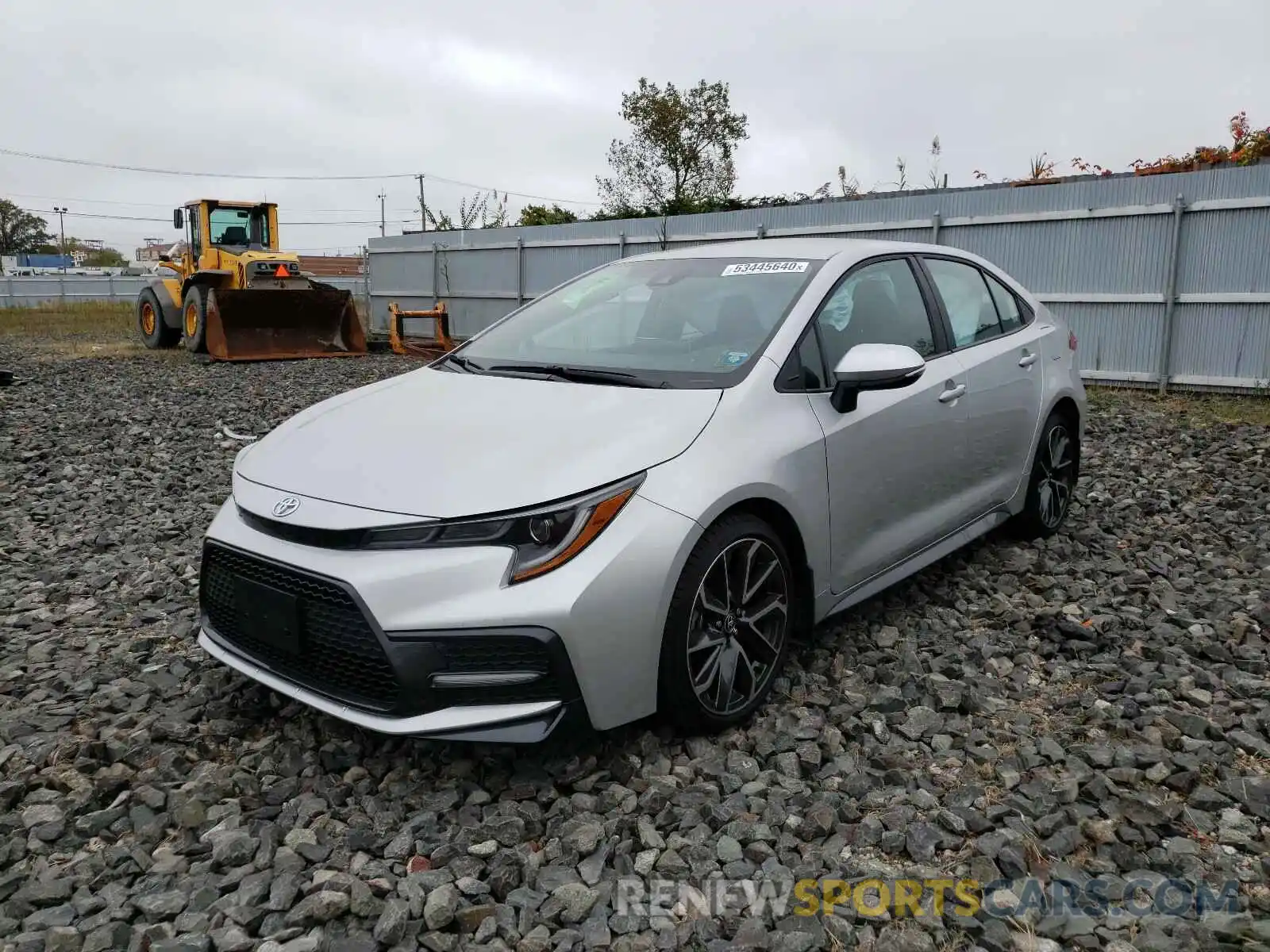 2 Photograph of a damaged car 5YFS4RCE3LP050264 TOYOTA COROLLA 2020