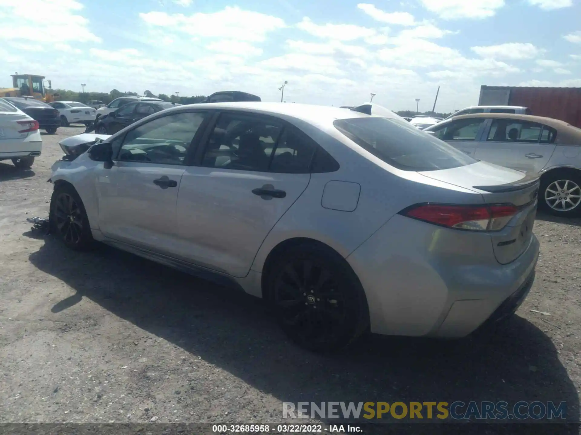 3 Photograph of a damaged car 5YFS4RCE3LP052001 TOYOTA COROLLA 2020