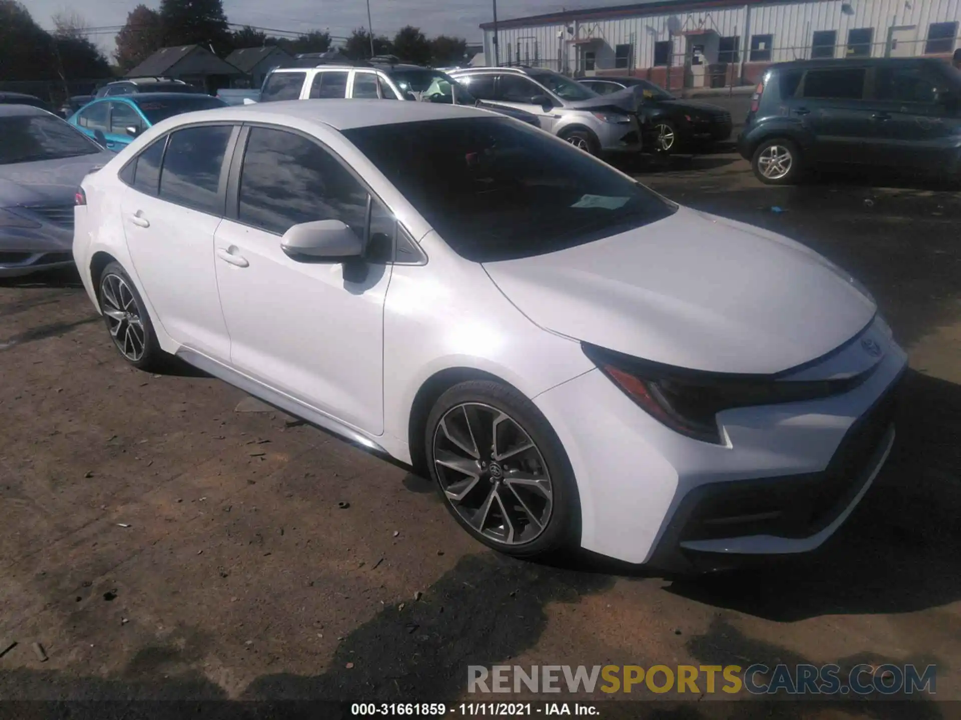 1 Photograph of a damaged car 5YFS4RCE3LP052290 TOYOTA COROLLA 2020