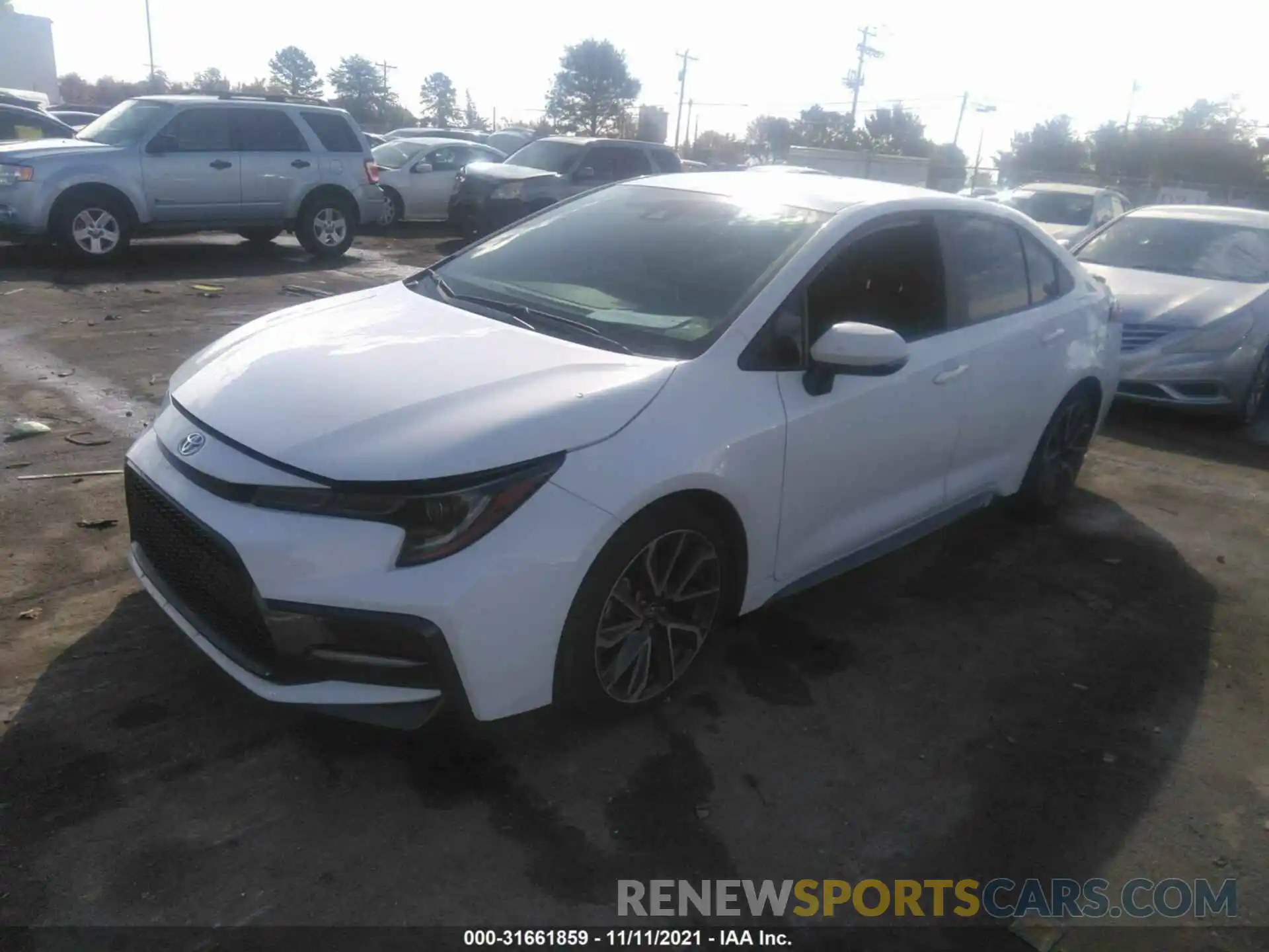 2 Photograph of a damaged car 5YFS4RCE3LP052290 TOYOTA COROLLA 2020