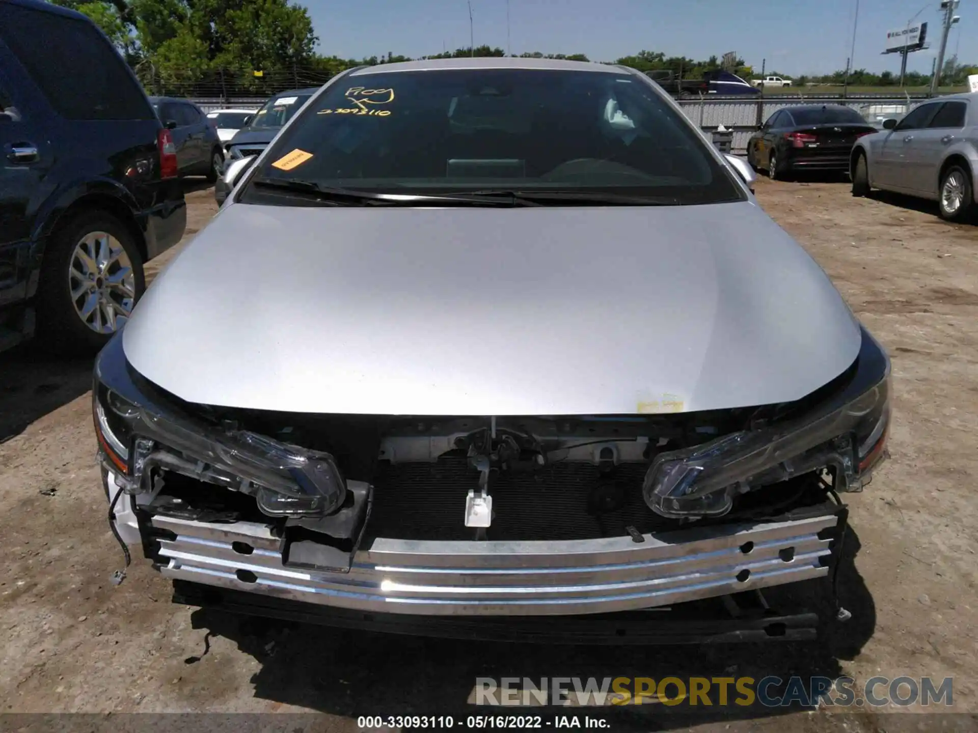 6 Photograph of a damaged car 5YFS4RCE3LP056615 TOYOTA COROLLA 2020