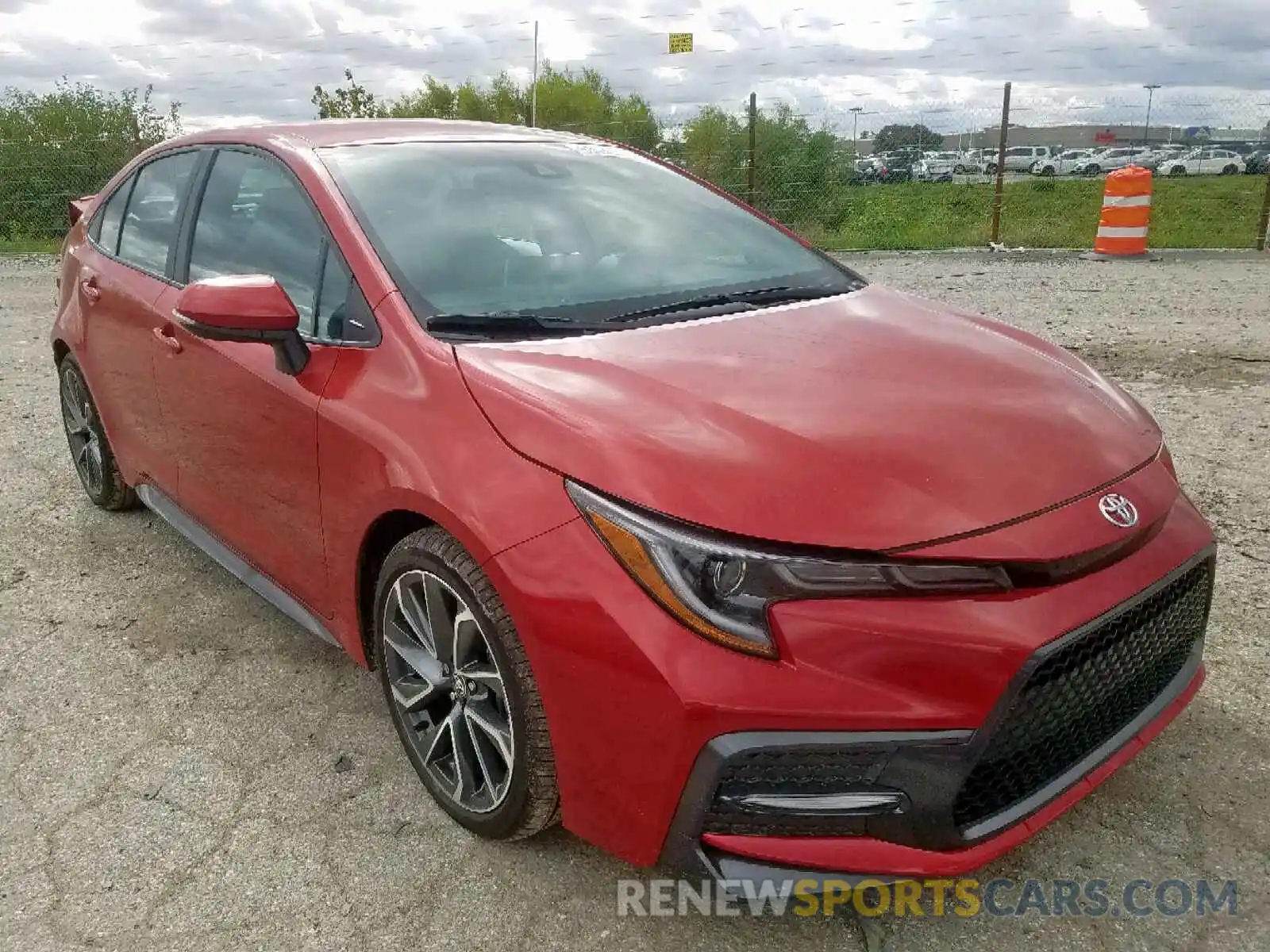 1 Photograph of a damaged car 5YFS4RCE4LP002269 TOYOTA COROLLA 2020