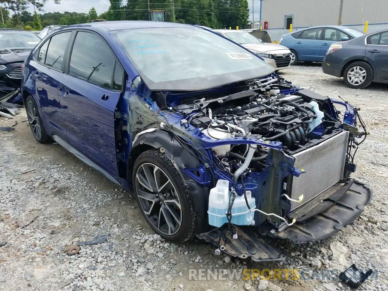 1 Photograph of a damaged car 5YFS4RCE4LP002868 TOYOTA COROLLA 2020