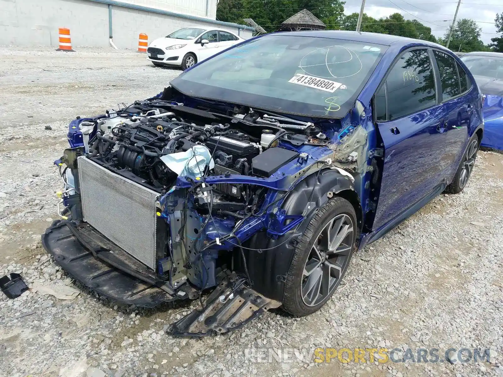 2 Photograph of a damaged car 5YFS4RCE4LP002868 TOYOTA COROLLA 2020