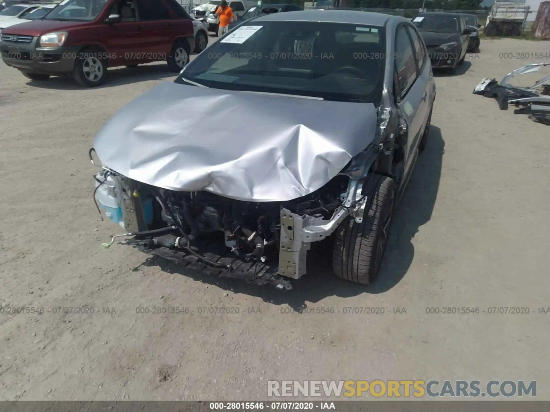 6 Photograph of a damaged car 5YFS4RCE4LP011988 TOYOTA COROLLA 2020