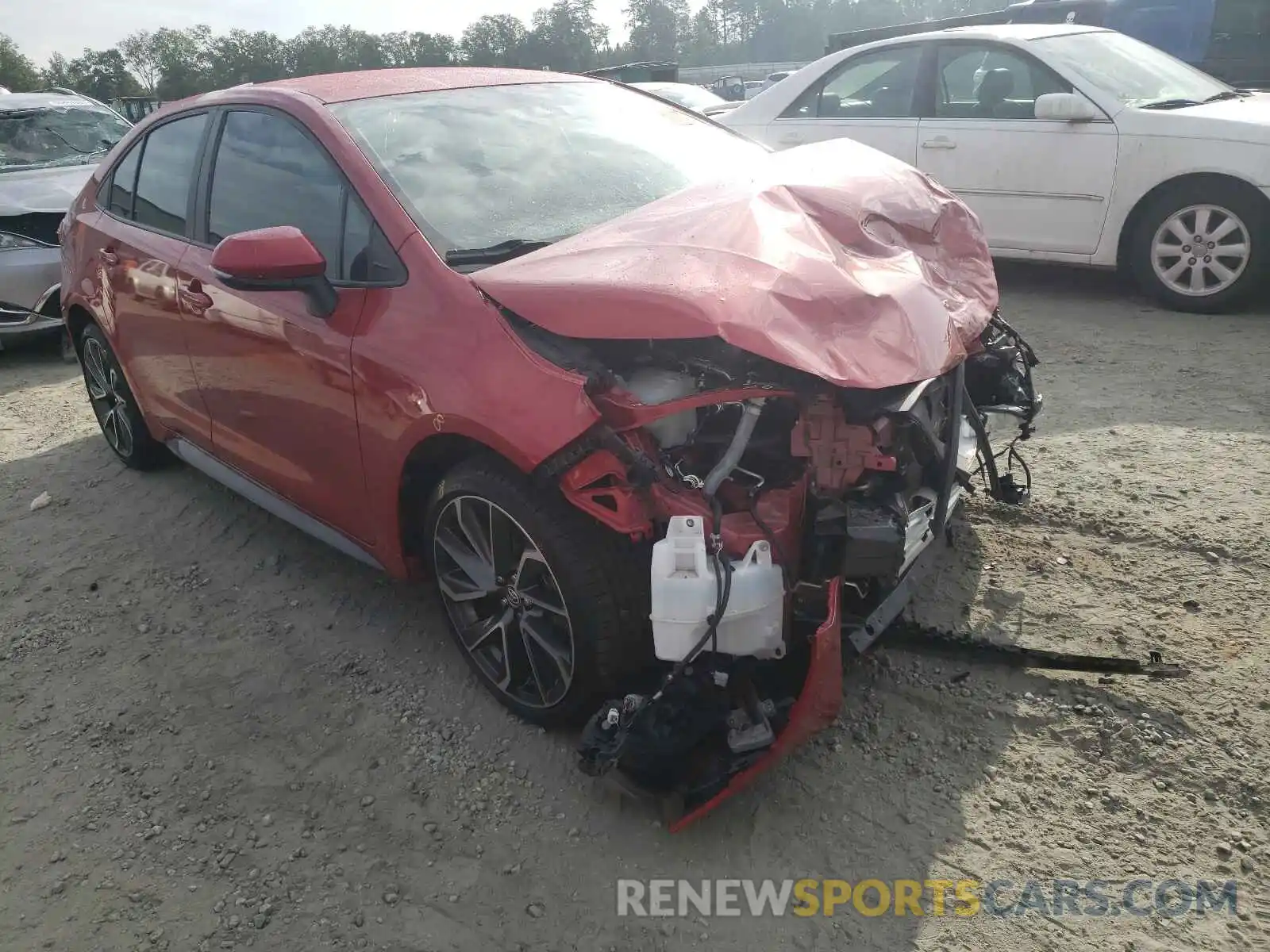 1 Photograph of a damaged car 5YFS4RCE4LP016253 TOYOTA COROLLA 2020