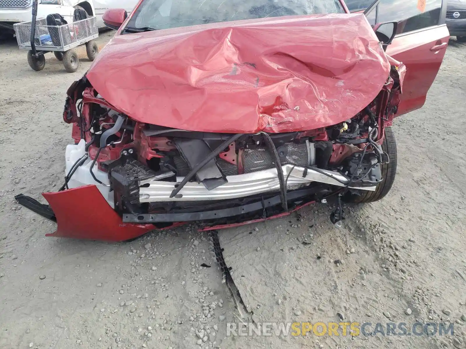 7 Photograph of a damaged car 5YFS4RCE4LP016253 TOYOTA COROLLA 2020