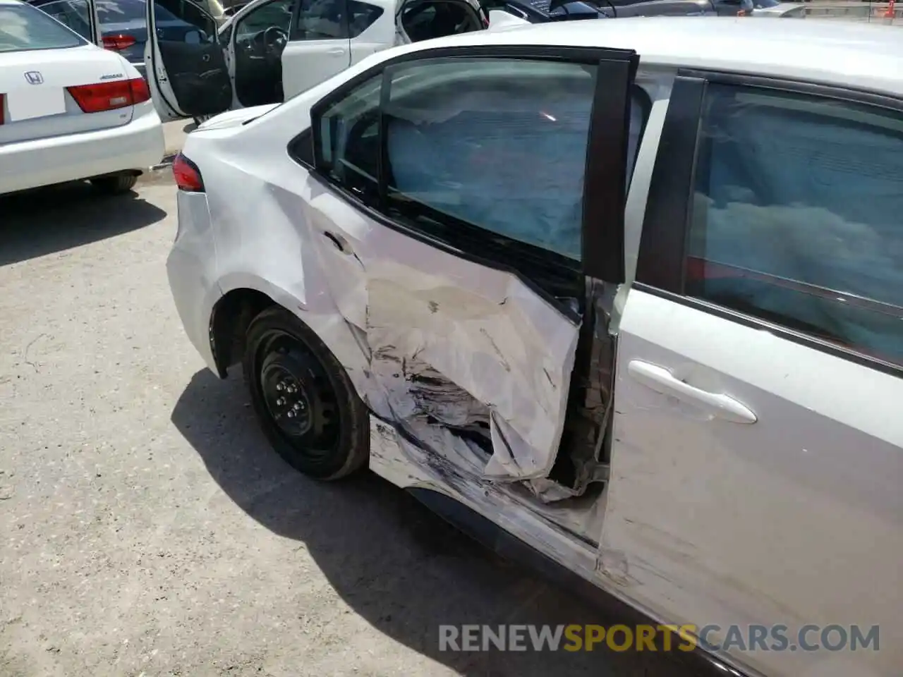 9 Photograph of a damaged car 5YFS4RCE4LP018343 TOYOTA COROLLA 2020