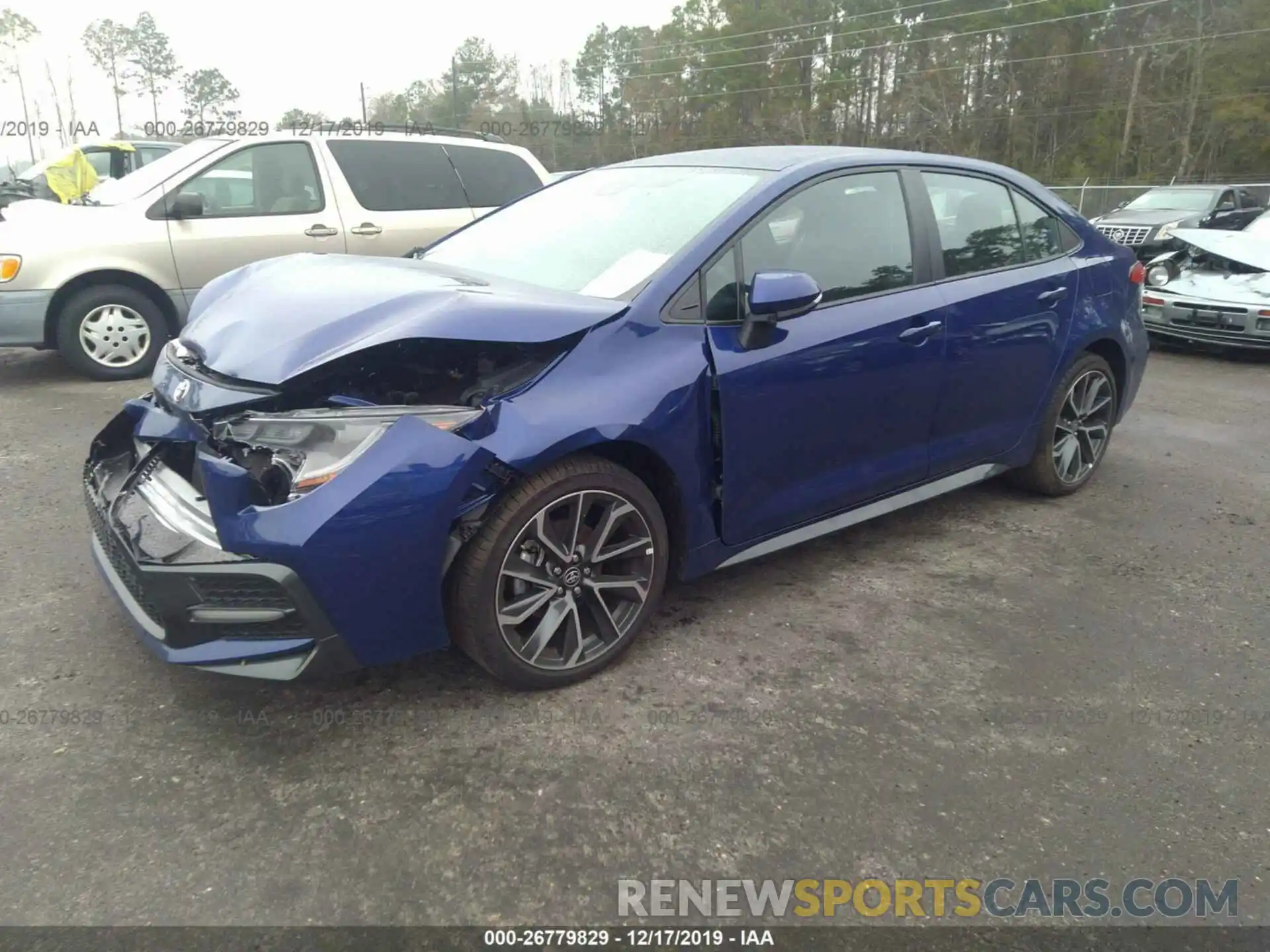 2 Photograph of a damaged car 5YFS4RCE4LP019248 TOYOTA COROLLA 2020