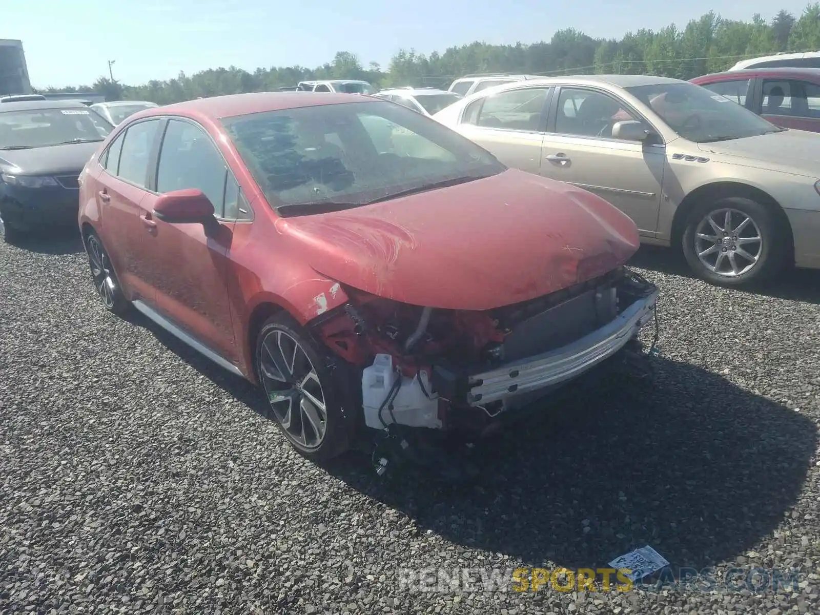 9 Photograph of a damaged car 5YFS4RCE4LP019637 TOYOTA COROLLA 2020